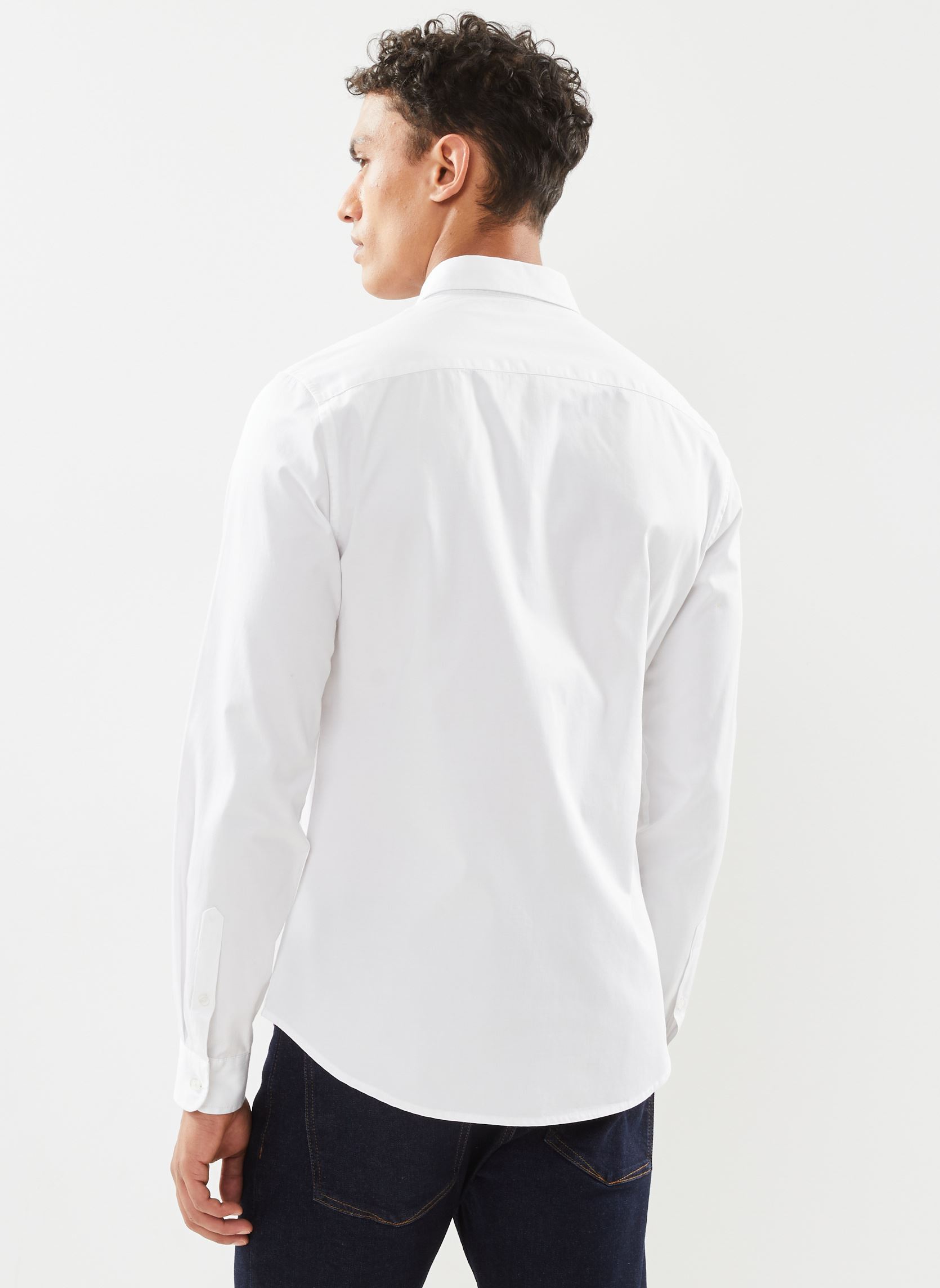 Hemden BARRY heren wit Marvin&Co Hemden BARRY heren wit Bright white