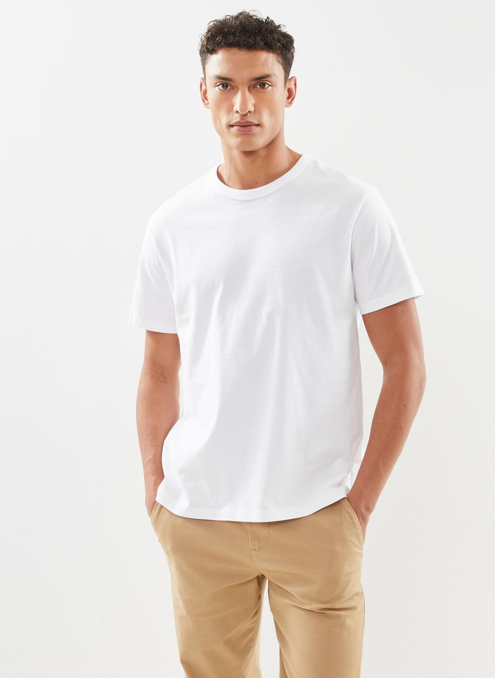 Tee-shirts CALVIN homme blanc Marvin&Co Tee-shirts CALVIN homme blanc BRIGHT WHITE