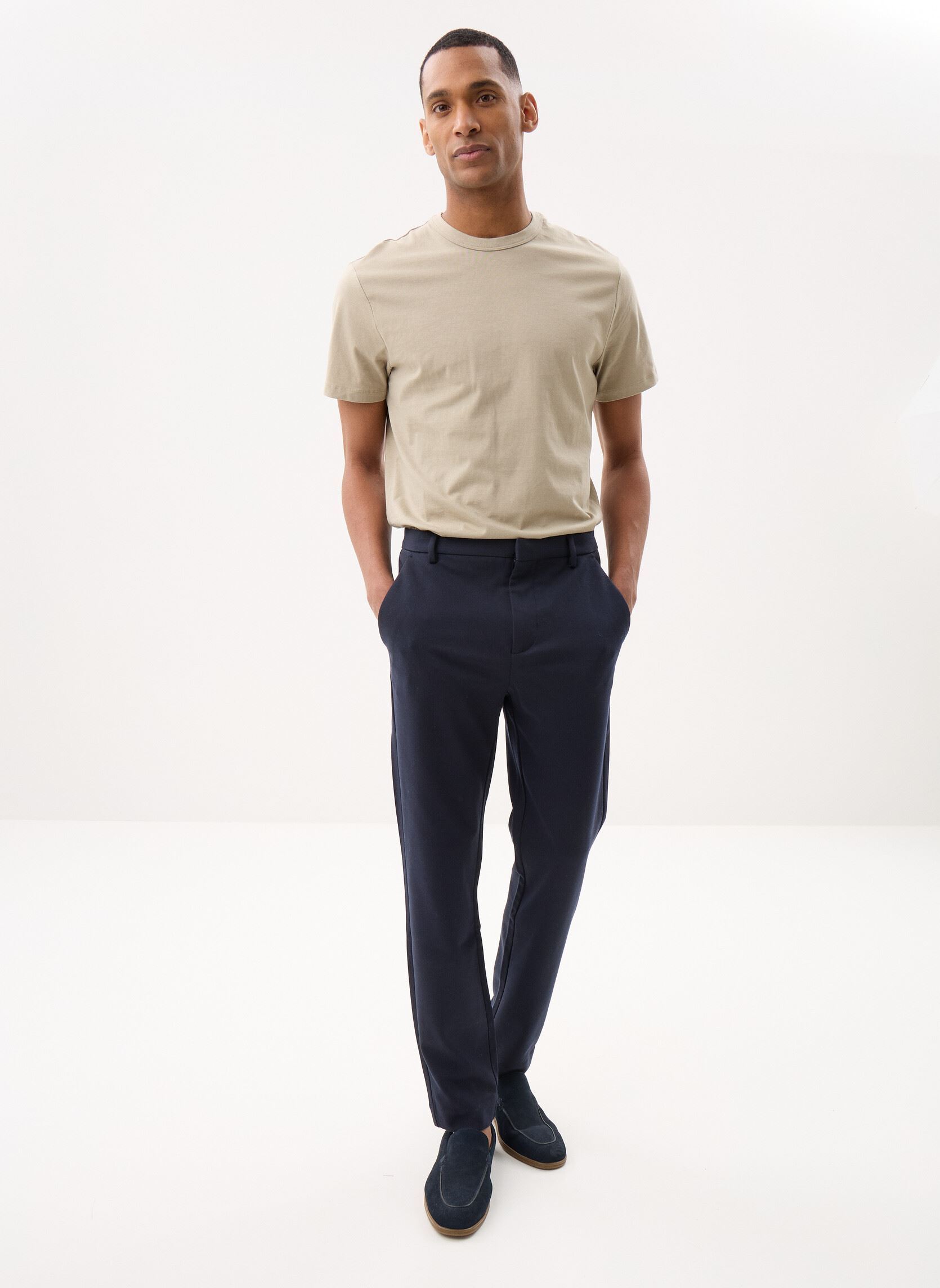 Tee-shirts CALVIN homme beige Marvin&Co Tee-shirts CALVIN homme beige LONDON FOG