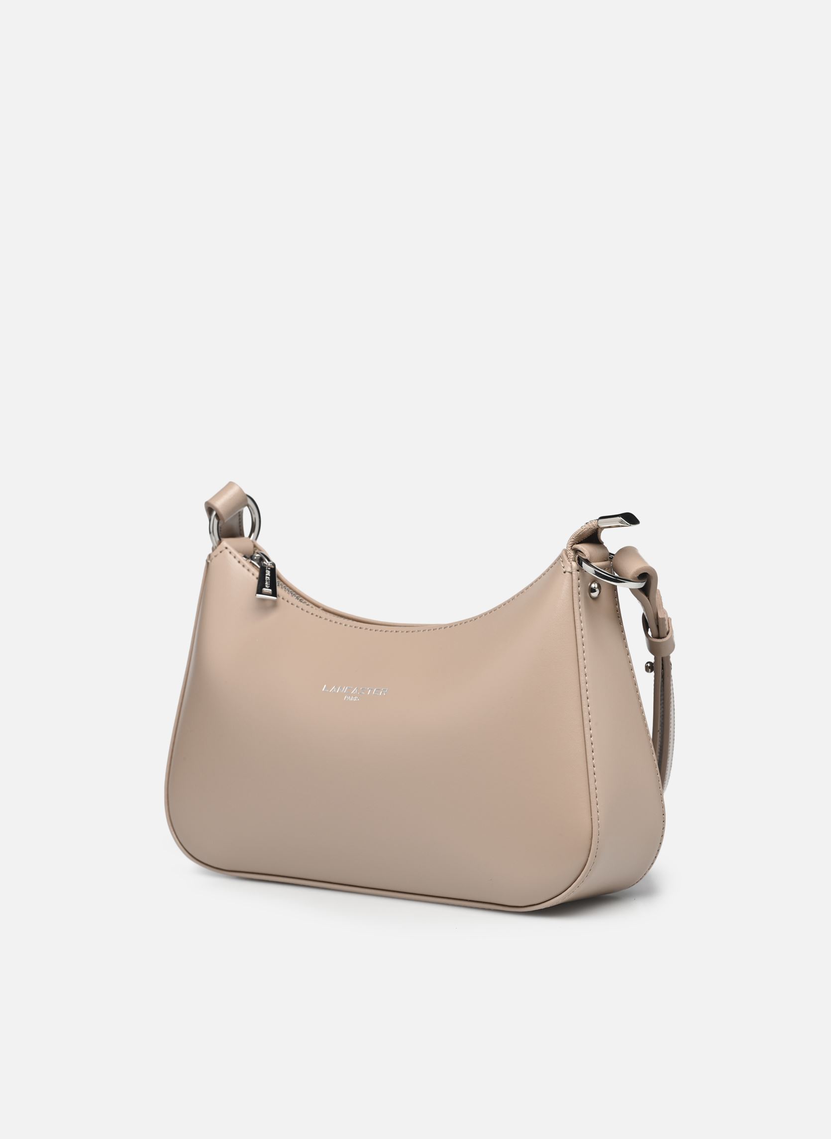 Umhängetaschen Sac trotteur Zippé Suave Ace damen braun Lancaster Umhängetaschen Sac trotteur Zippé Suave Ace damen braun 433-22-NUDE N