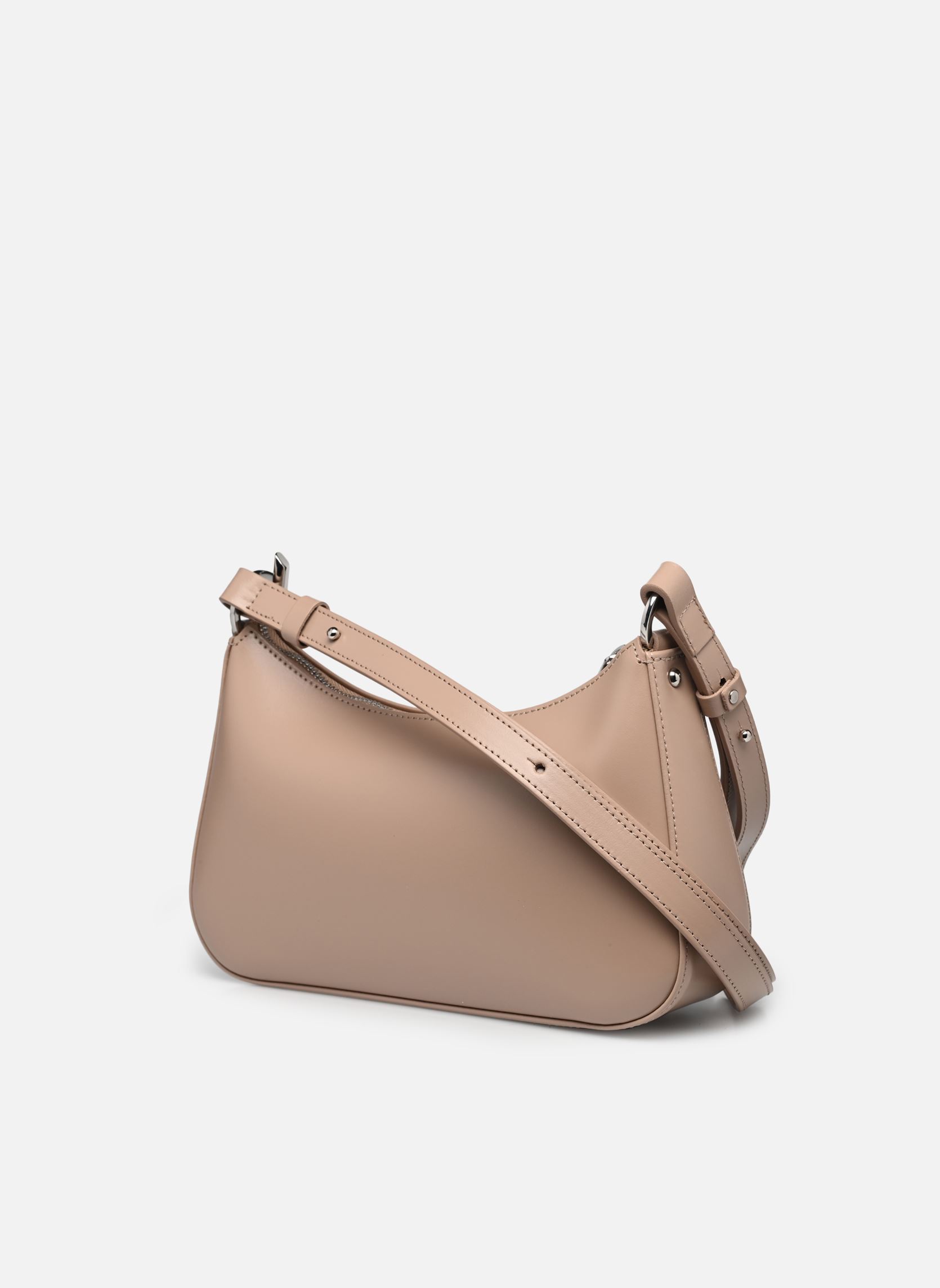 Umhängetaschen Sac trotteur Zippé Suave Ace damen braun Lancaster Umhängetaschen Sac trotteur Zippé Suave Ace damen braun 433-22-NUDE N
