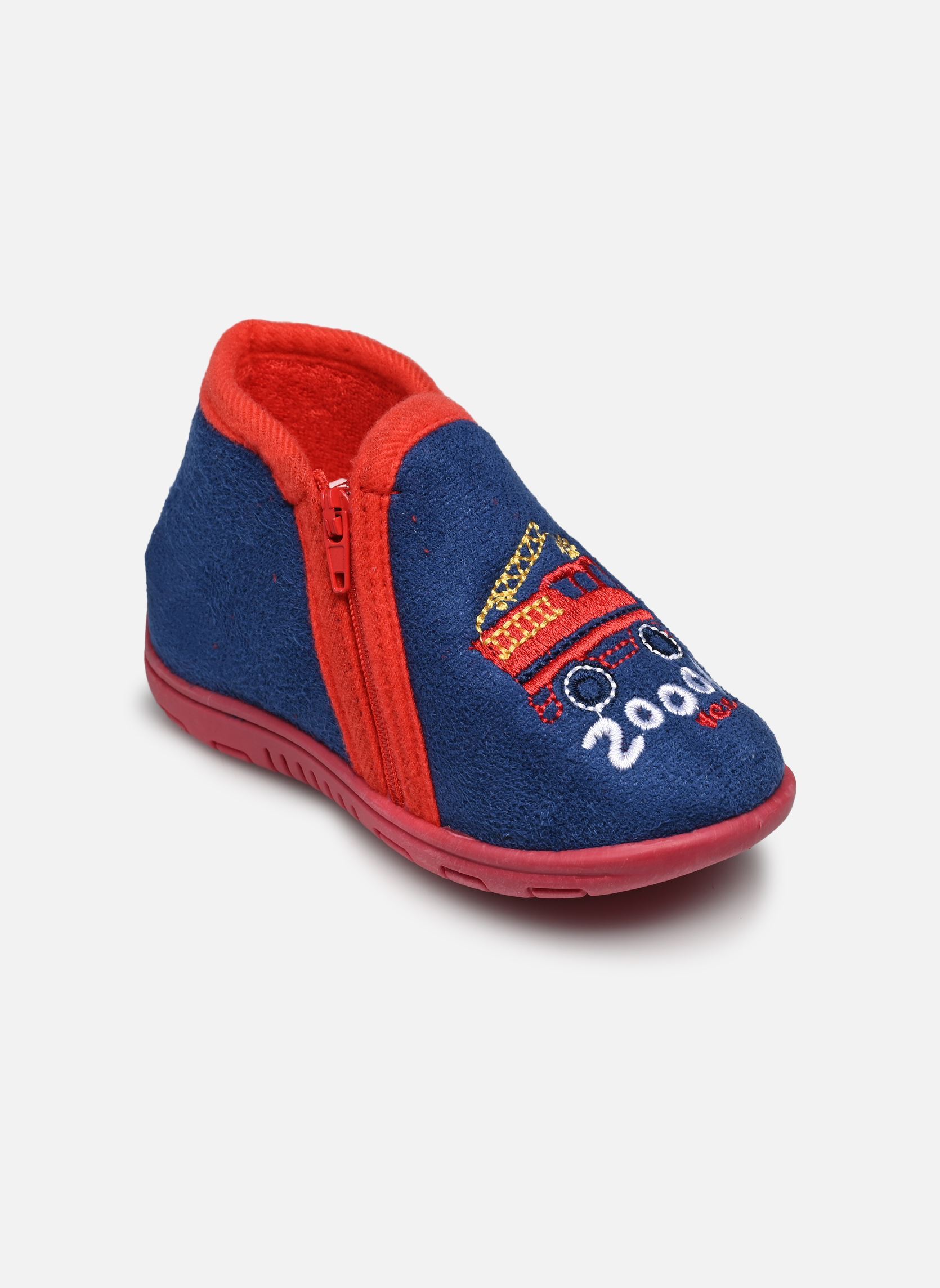 Chaussons Chaussons bébé pompier garçon bleu Sarenza Wear Chaussons Chaussons bébé pompier garçon bleu BLEU