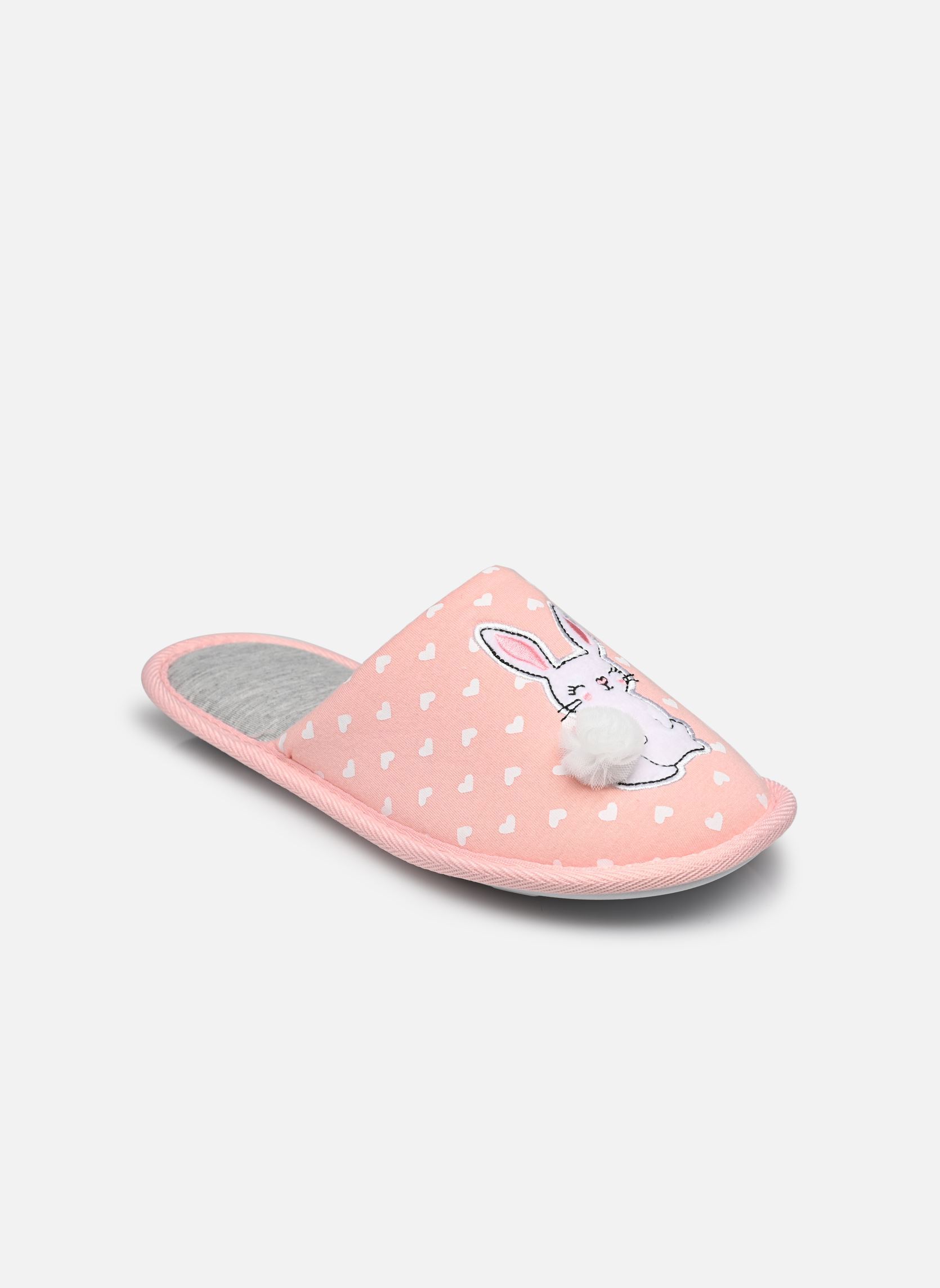 Chaussons mules Chaussons mule poilu femme femme rose Sarenza Wear Chaussons mules Chaussons mule poilu femme femme rose ROSE