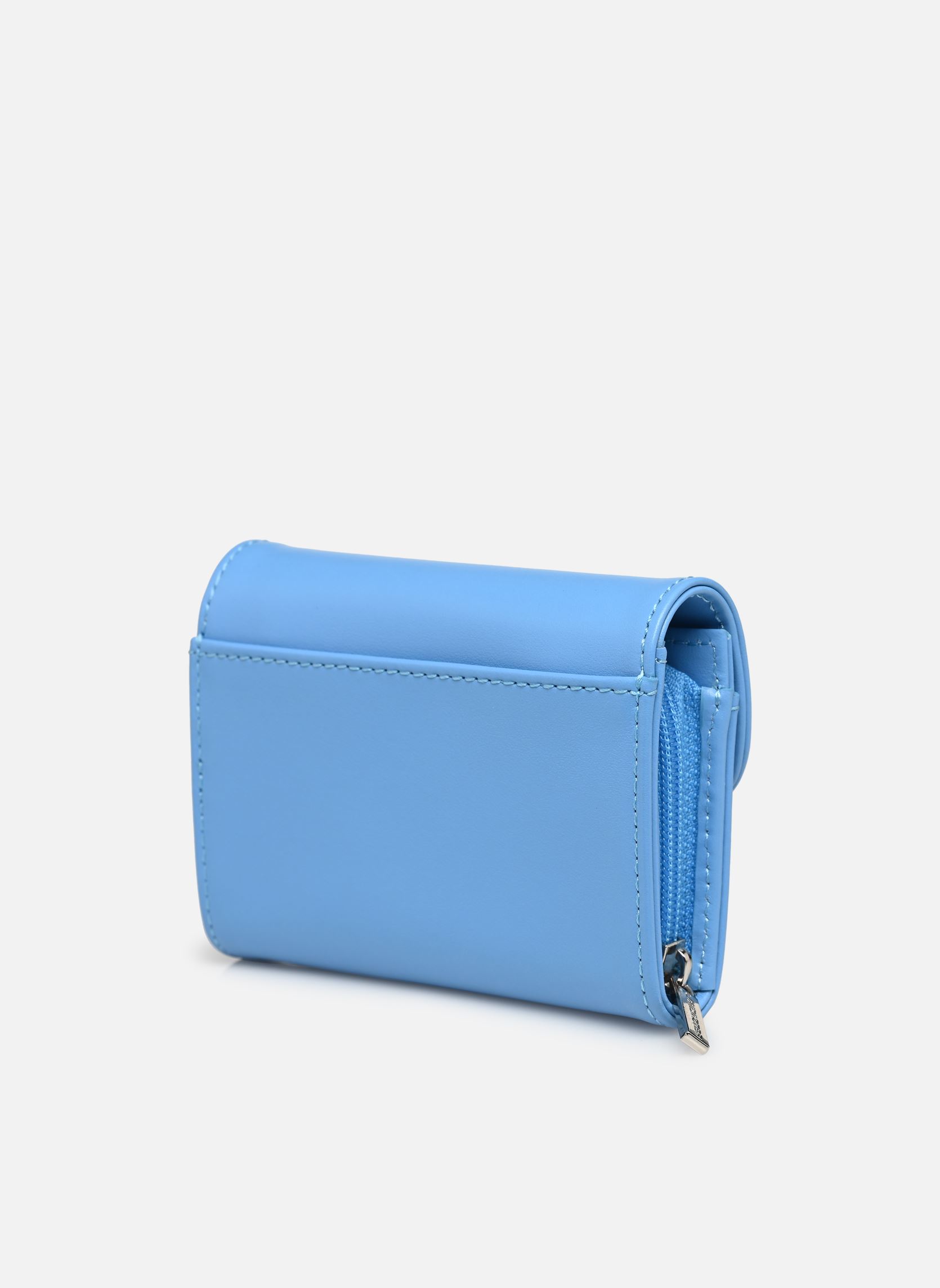 Portamonete Portefeuille A rabat avec pression Paris donna blu Lancaster Portamonete Portefeuille A rabat avec pression Paris donna blu BLEU ATOLL