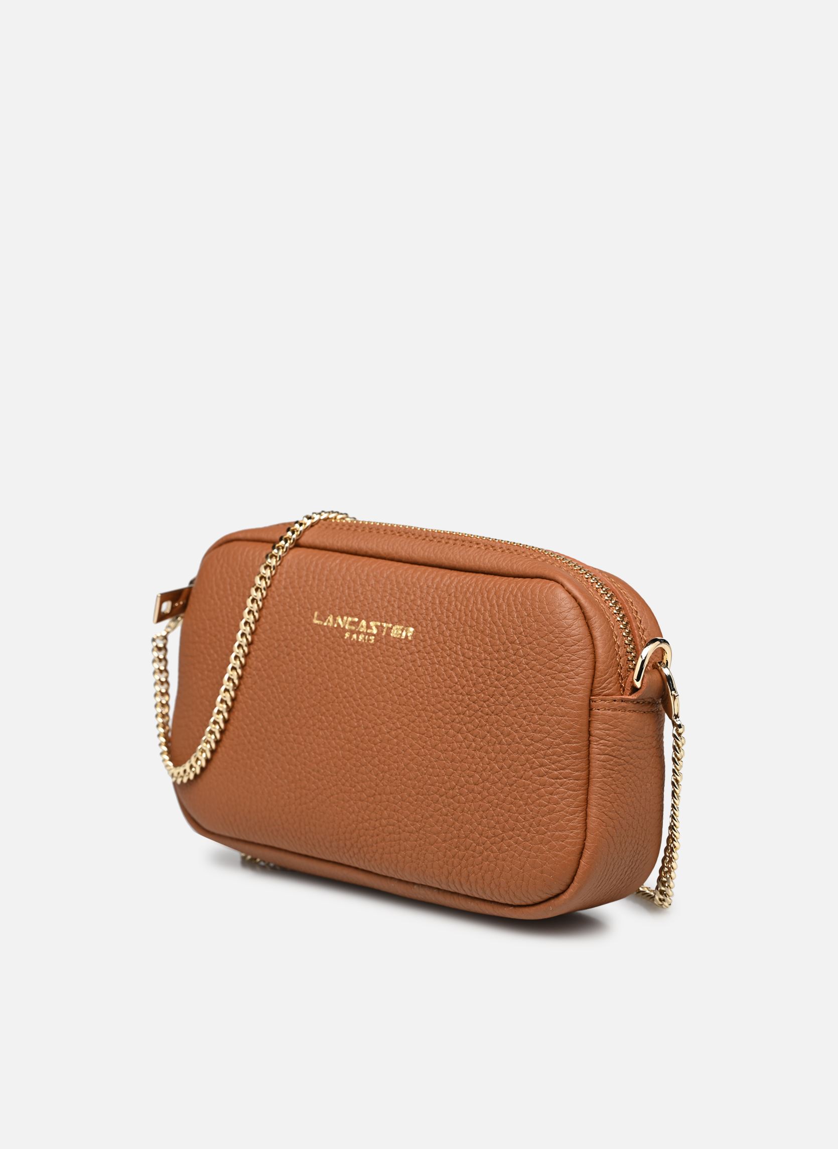 Schoudertassen Sac trotteur Zippé Mini Studio Mimi dames bruin Lancaster Schoudertassen Sac trotteur Zippé Mini Studio Mimi dames bruin CAMEL