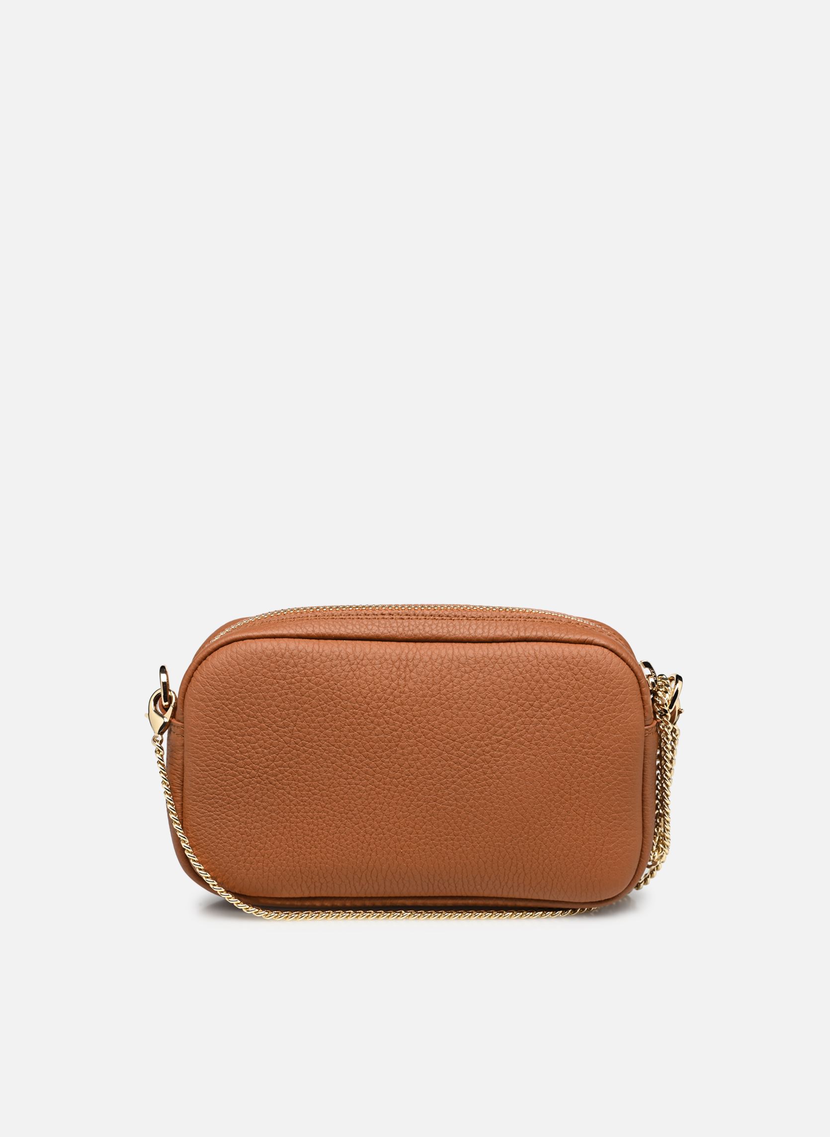 Schoudertassen Sac trotteur Zippé Mini Studio Mimi dames bruin Lancaster Schoudertassen Sac trotteur Zippé Mini Studio Mimi dames bruin CAMEL