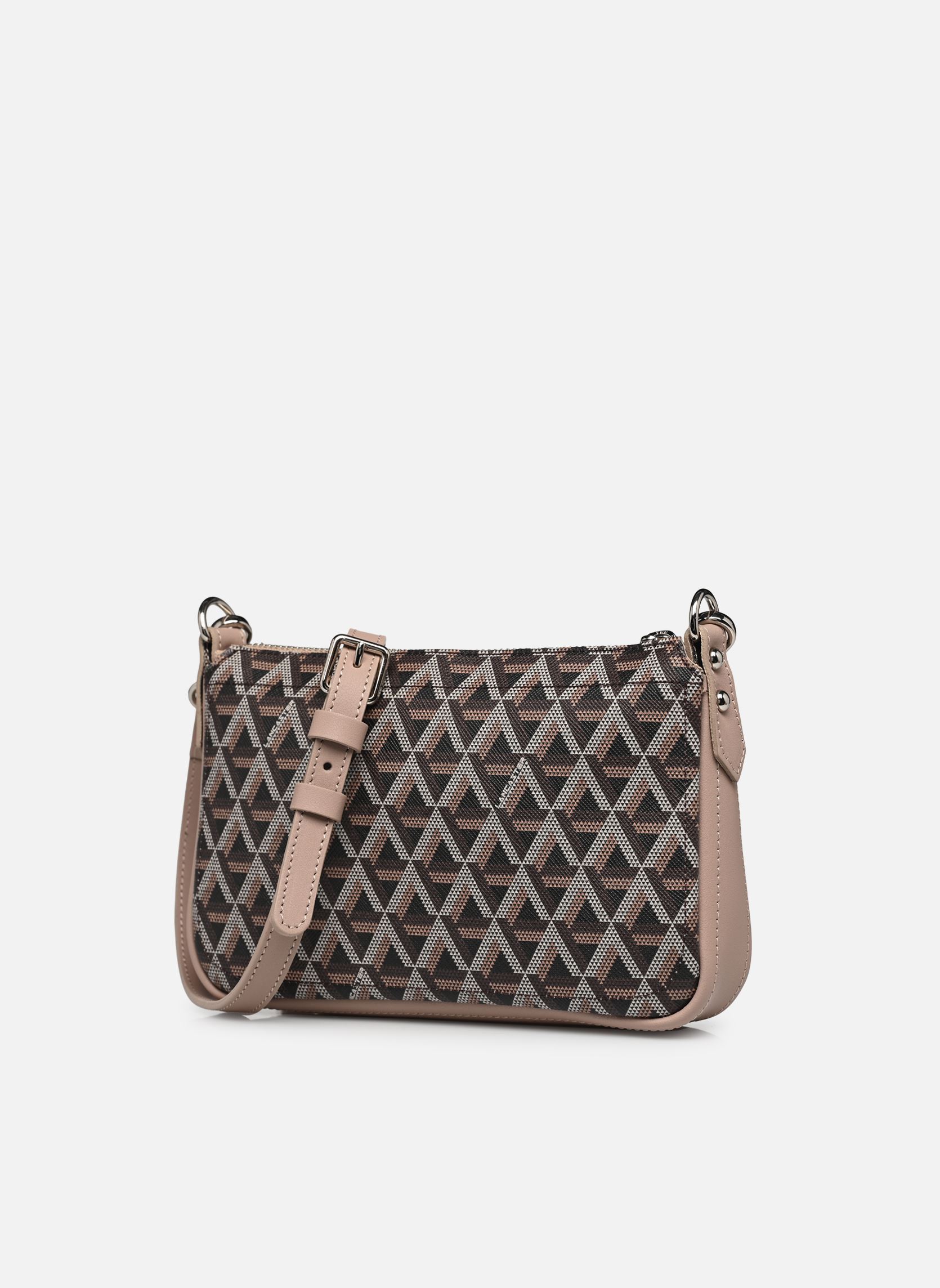 Pochettes Pochette Zippée S Ikon femme marron Lancaster Pochettes Pochette Zippée S Ikon femme marron MARRON - NUDE