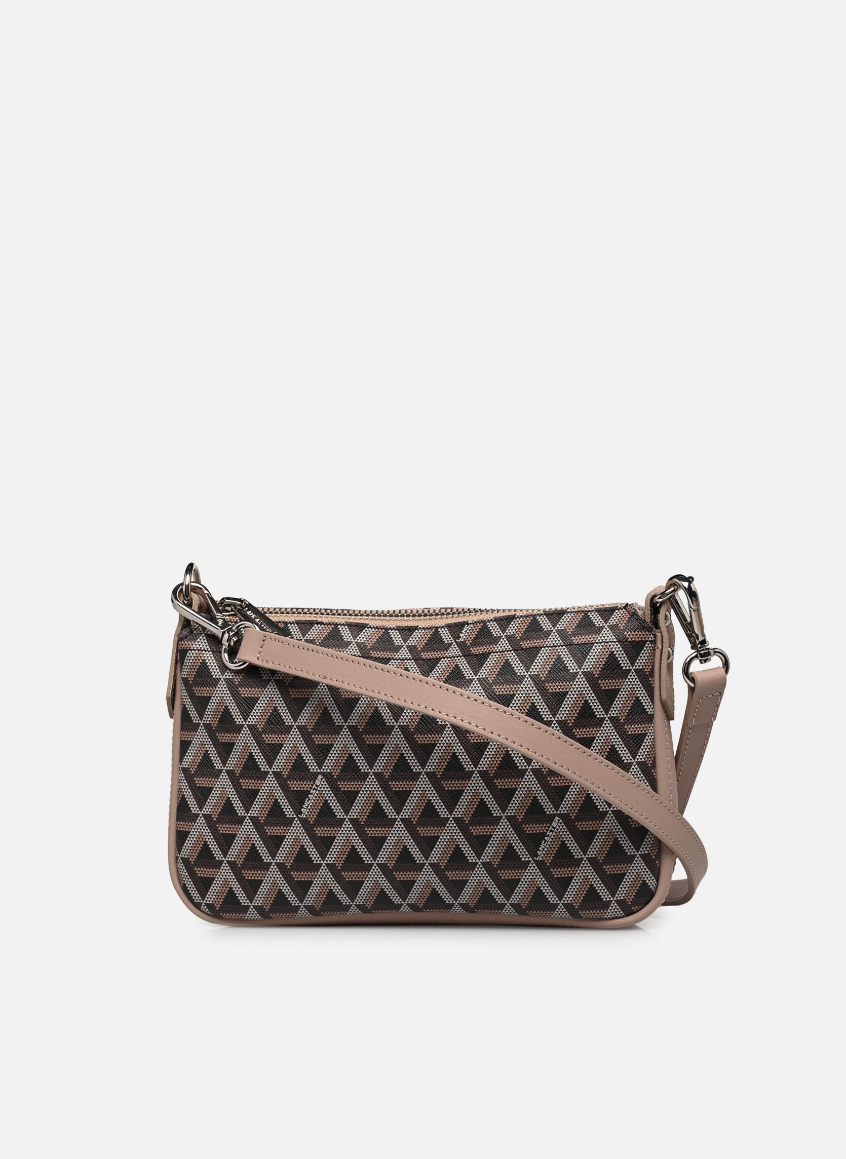 Pochettes Pochette Zippée S Ikon femme marron Lancaster Pochettes Pochette Zippée S Ikon femme marron MARRON - NUDE