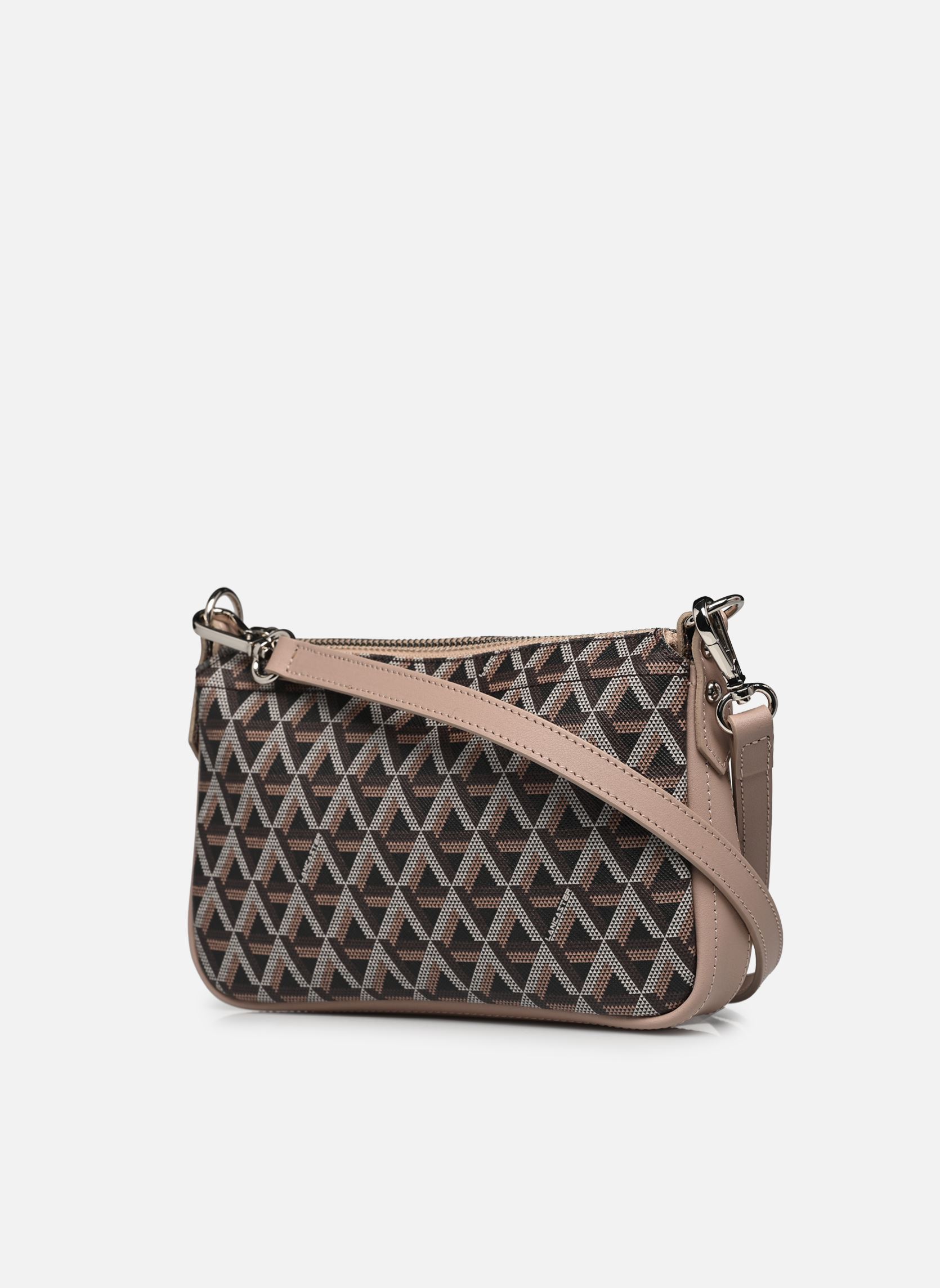 Pochettes Pochette Zippée S Ikon femme marron Lancaster Pochettes Pochette Zippée S Ikon femme marron MARRON - NUDE