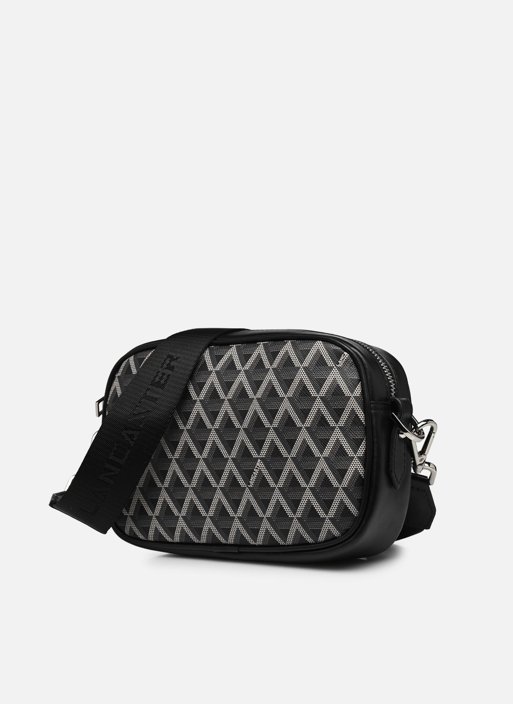 Umhängetaschen Sac trotteur Zippé Ikon IT damen schwarz Lancaster Umhängetaschen Sac trotteur Zippé Ikon IT damen schwarz NOIR