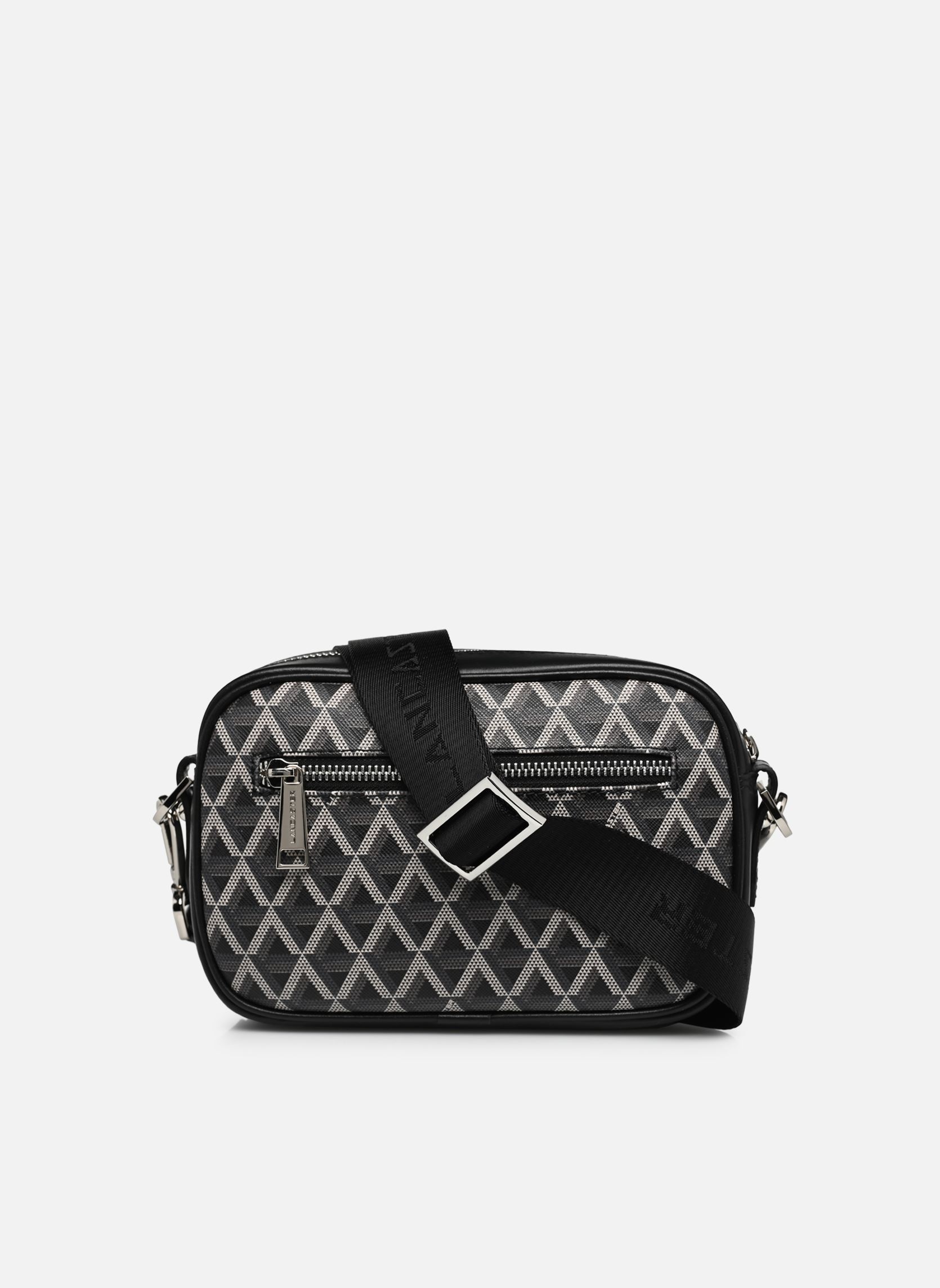 Umhängetaschen Sac trotteur Zippé Ikon IT damen schwarz Lancaster Umhängetaschen Sac trotteur Zippé Ikon IT damen schwarz NOIR