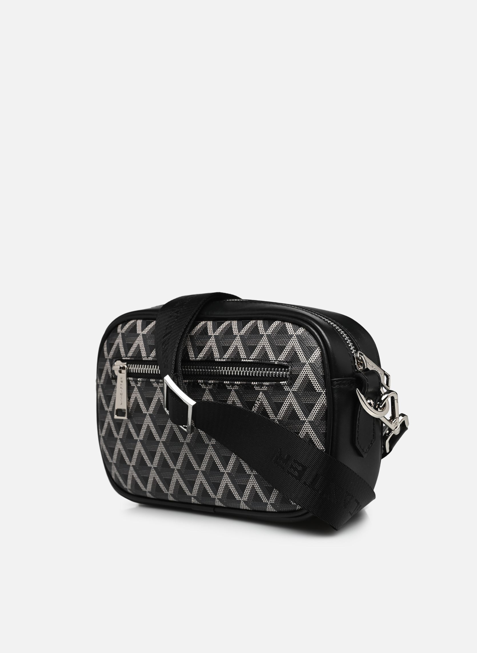 Umhängetaschen Sac trotteur Zippé Ikon IT damen schwarz Lancaster Umhängetaschen Sac trotteur Zippé Ikon IT damen schwarz NOIR