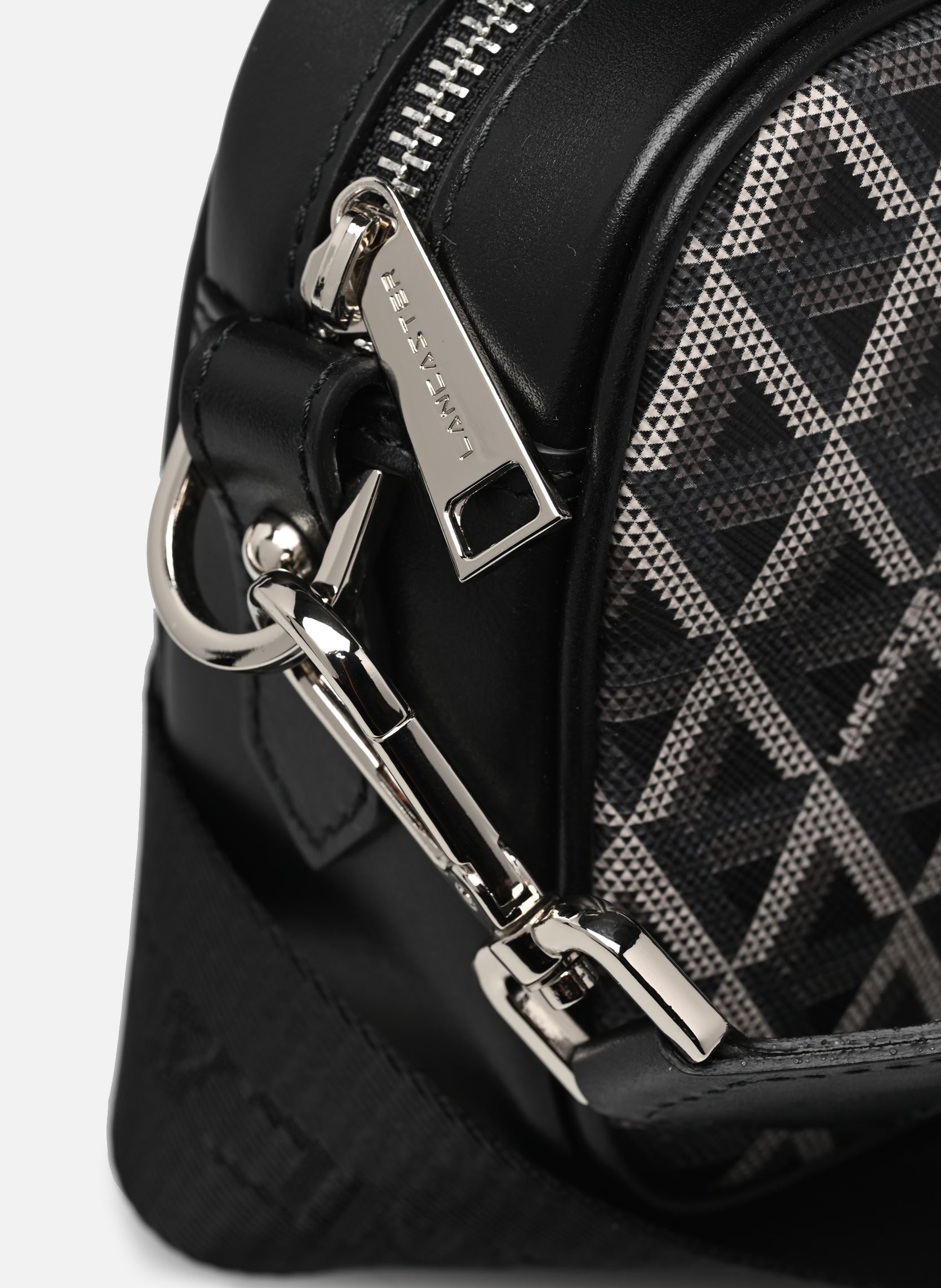 Umhängetaschen Sac trotteur Zippé Ikon IT damen schwarz Lancaster Umhängetaschen Sac trotteur Zippé Ikon IT damen schwarz NOIR