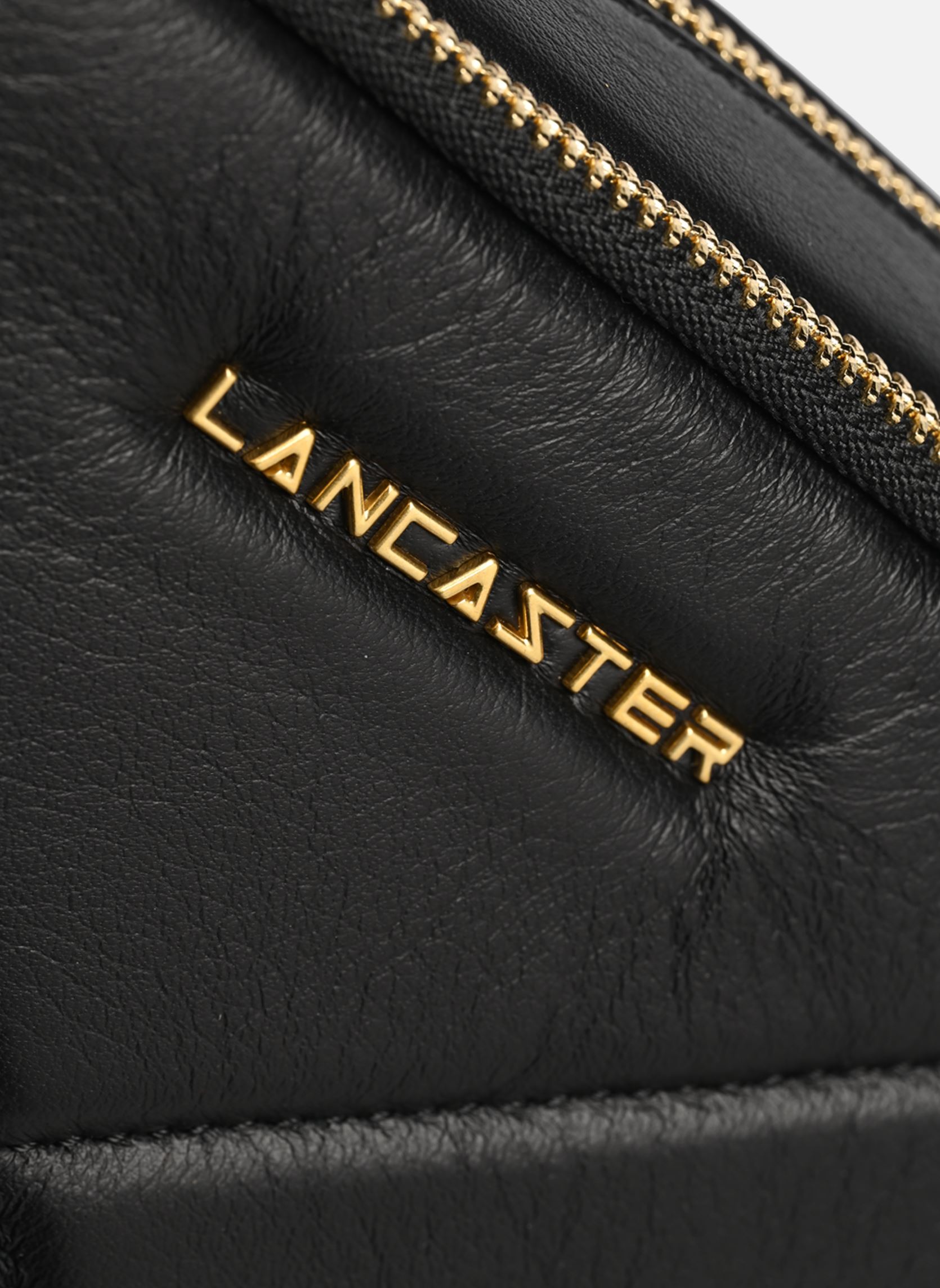 Bandolera Sac trotteur Zippé Soft Matelassé mujer negro Lancaster Bandolera Sac trotteur Zippé Soft Matelassé mujer negro NOIR