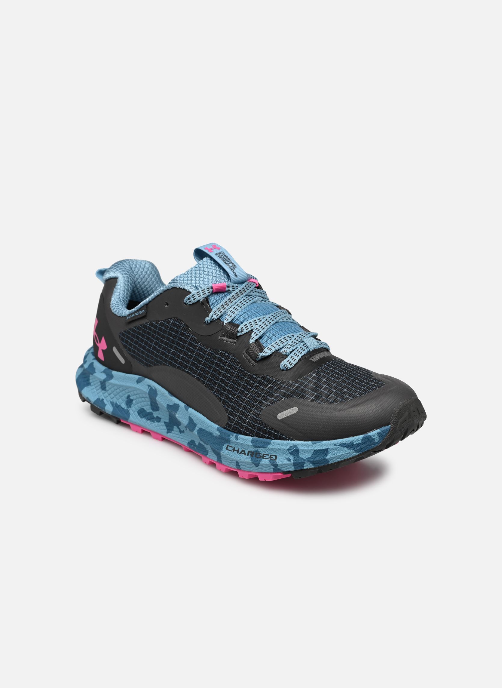 Zapatos deportivos UA W Charged Bandit TR 2 SP mujer gris Under Armour Zapatos deportivos UA W Charged Bandit TR 2 SP mujer gris Jet Gray / Still Water / Rebel