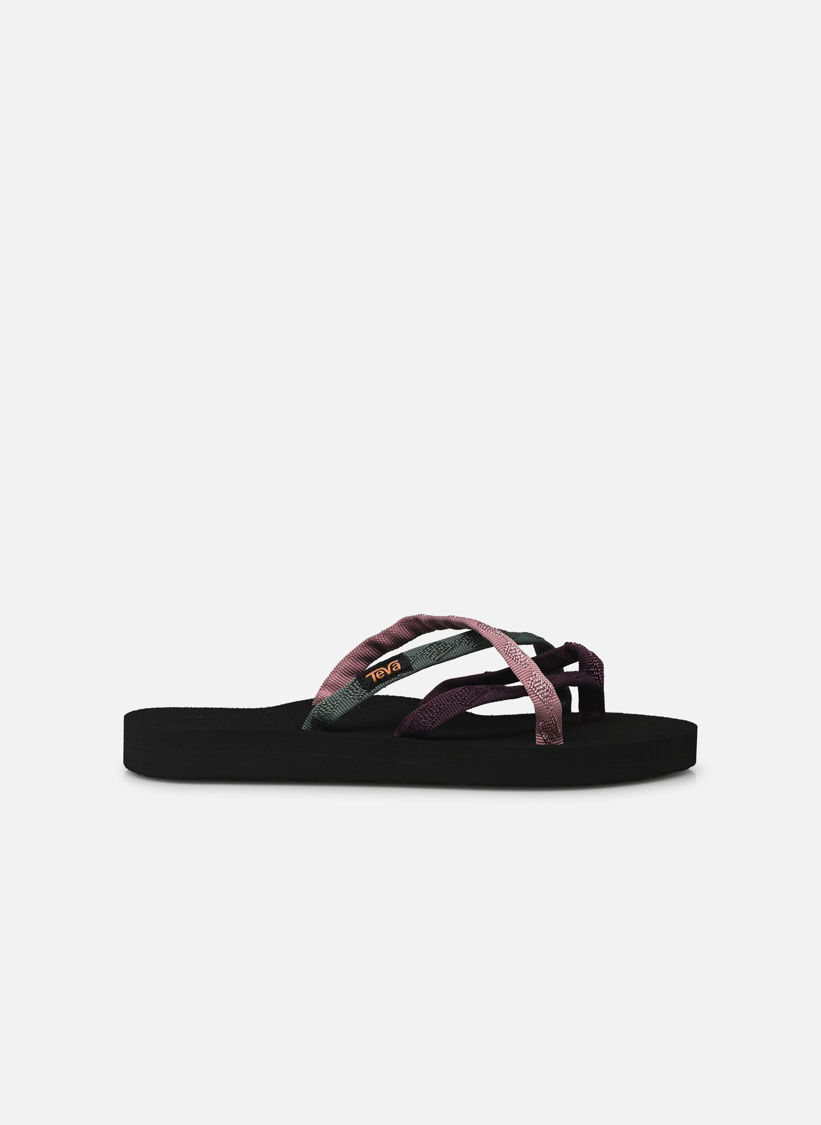 Pantoletten Olowahu damen schwarz Teva Pantoletten Olowahu damen schwarz Lilas multi
