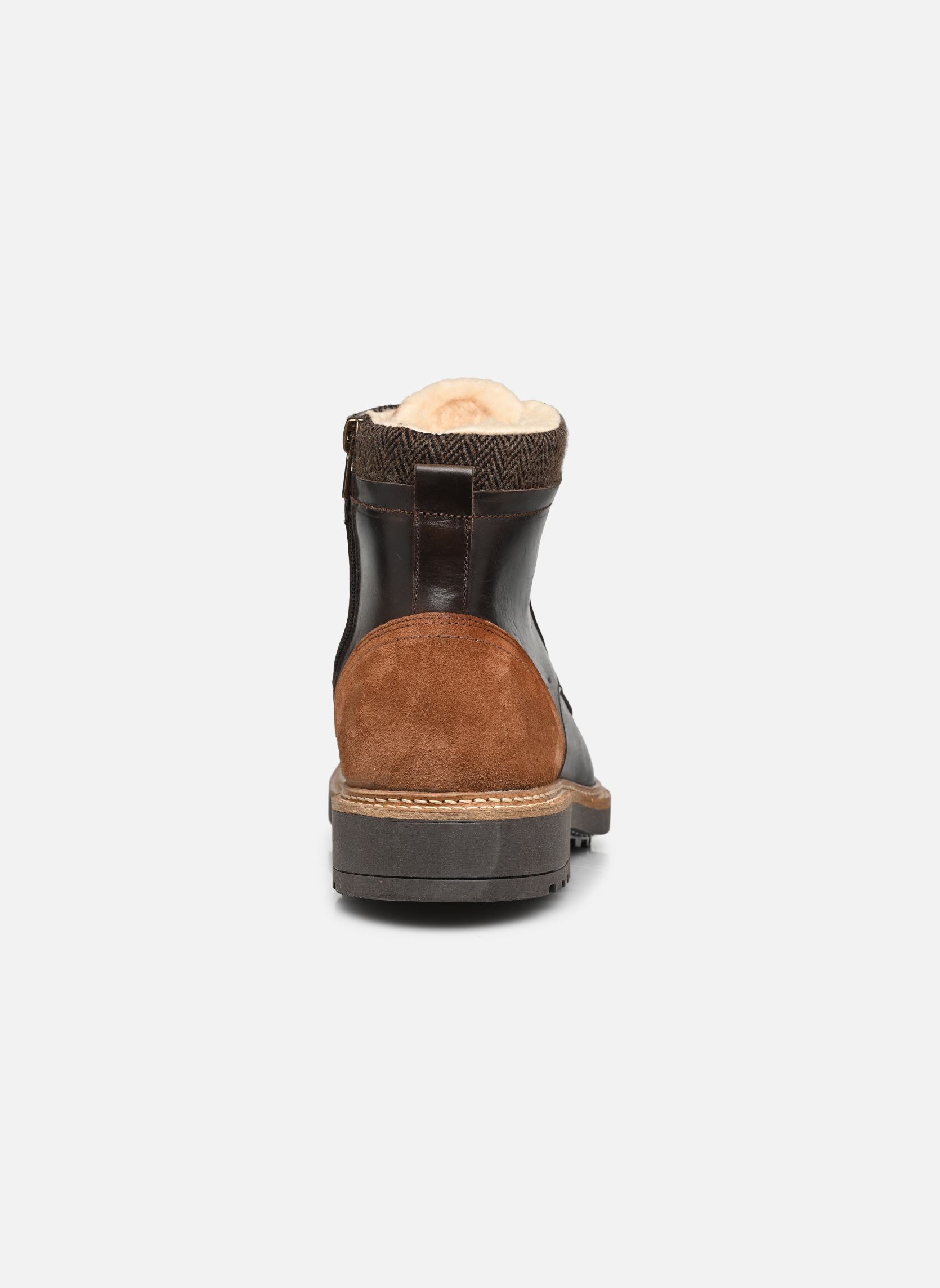 Bottines à lacets Wetowi homme marron Marvin&Co Bottines à lacets Wetowi homme marron Marron foncé