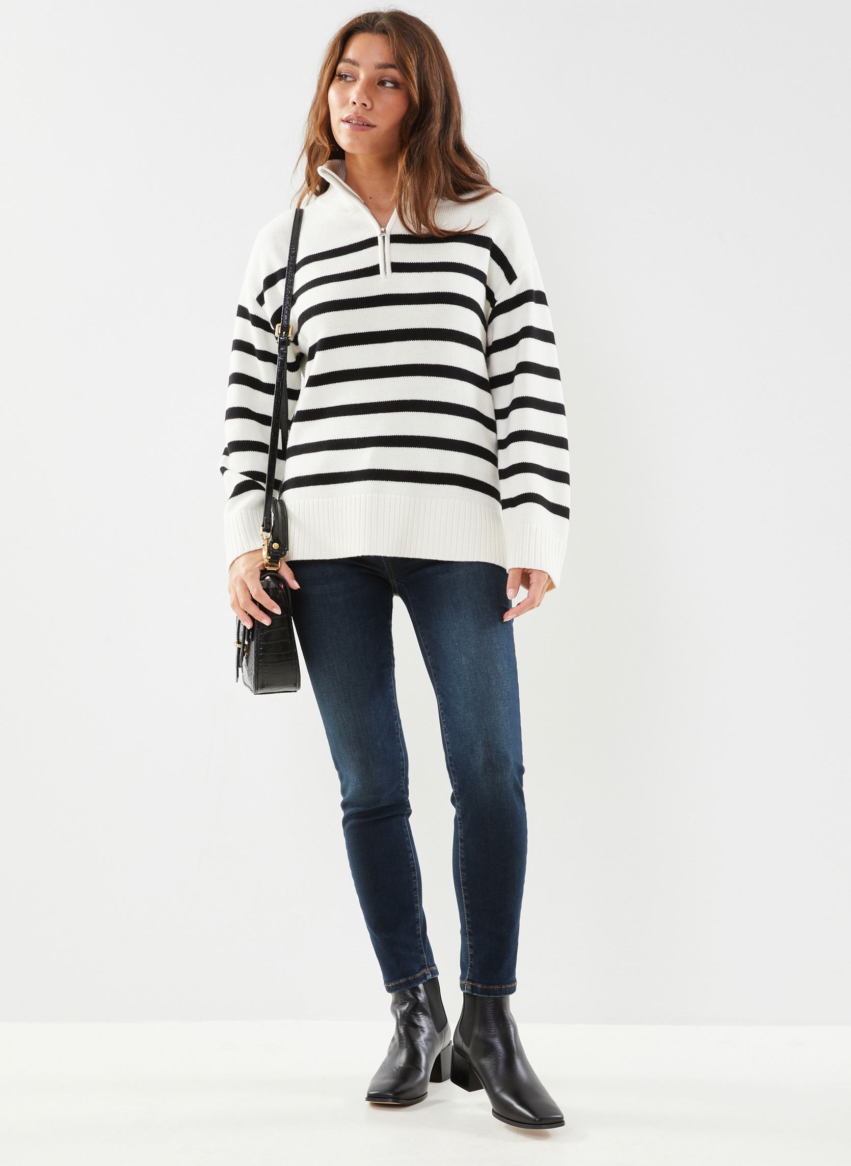 Pulls GRACE laine femme blanc Georgia Rose Pulls GRACE laine femme blanc IVOIRE
