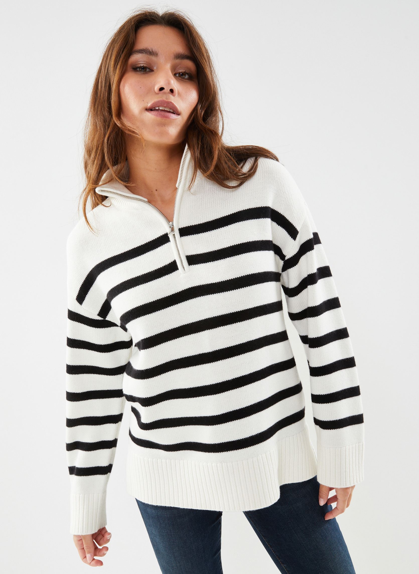 Pulls GRACE laine femme blanc Georgia Rose Pulls GRACE laine femme blanc IVOIRE