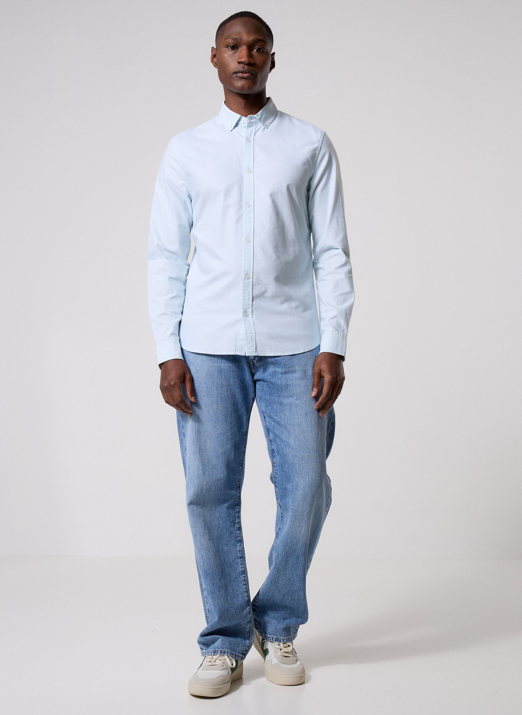Hemden BASILE herren blau Marvin&Co Hemden BASILE herren blau BLUE HAZE
