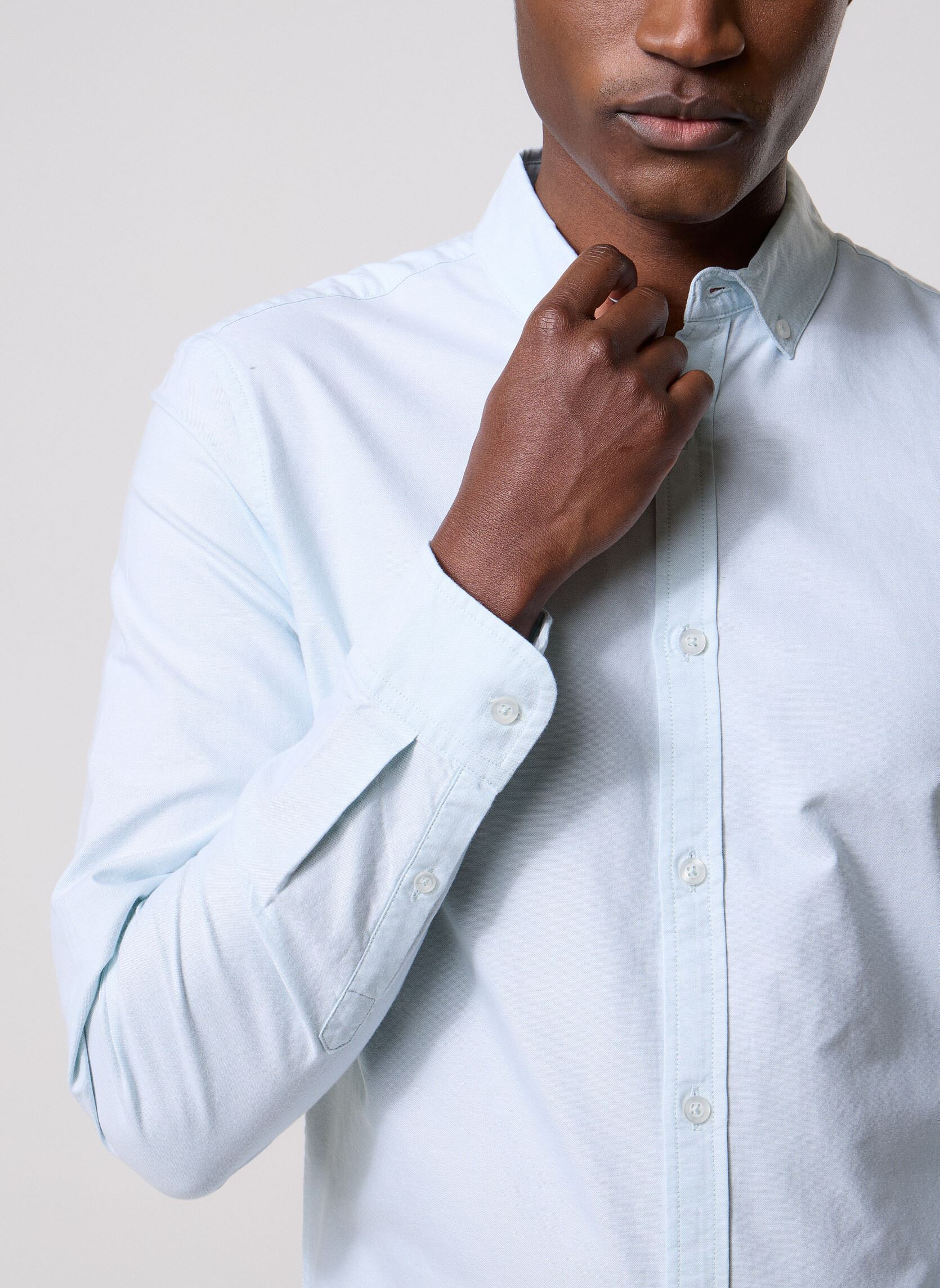 Hemden BASILE herren blau Marvin&Co Hemden BASILE herren blau BLUE HAZE