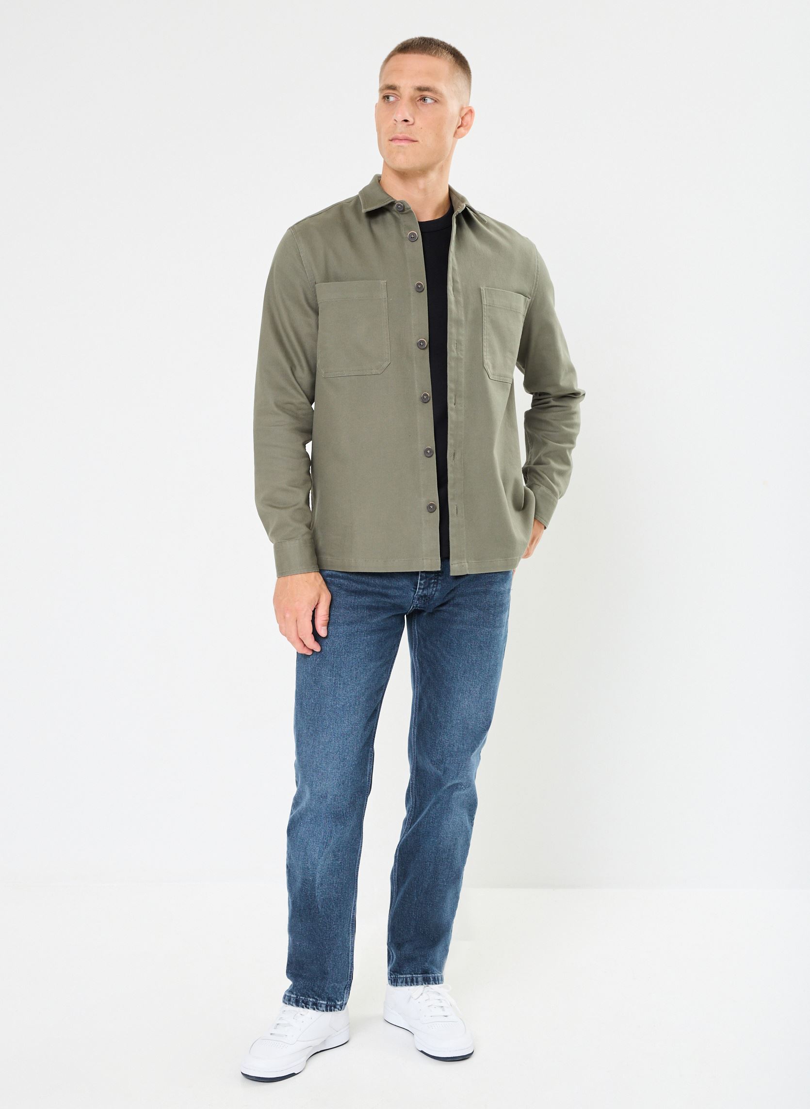 Vestes BEN homme vert Marvin&Co Vestes BEN homme vert DUSTY OLIVE