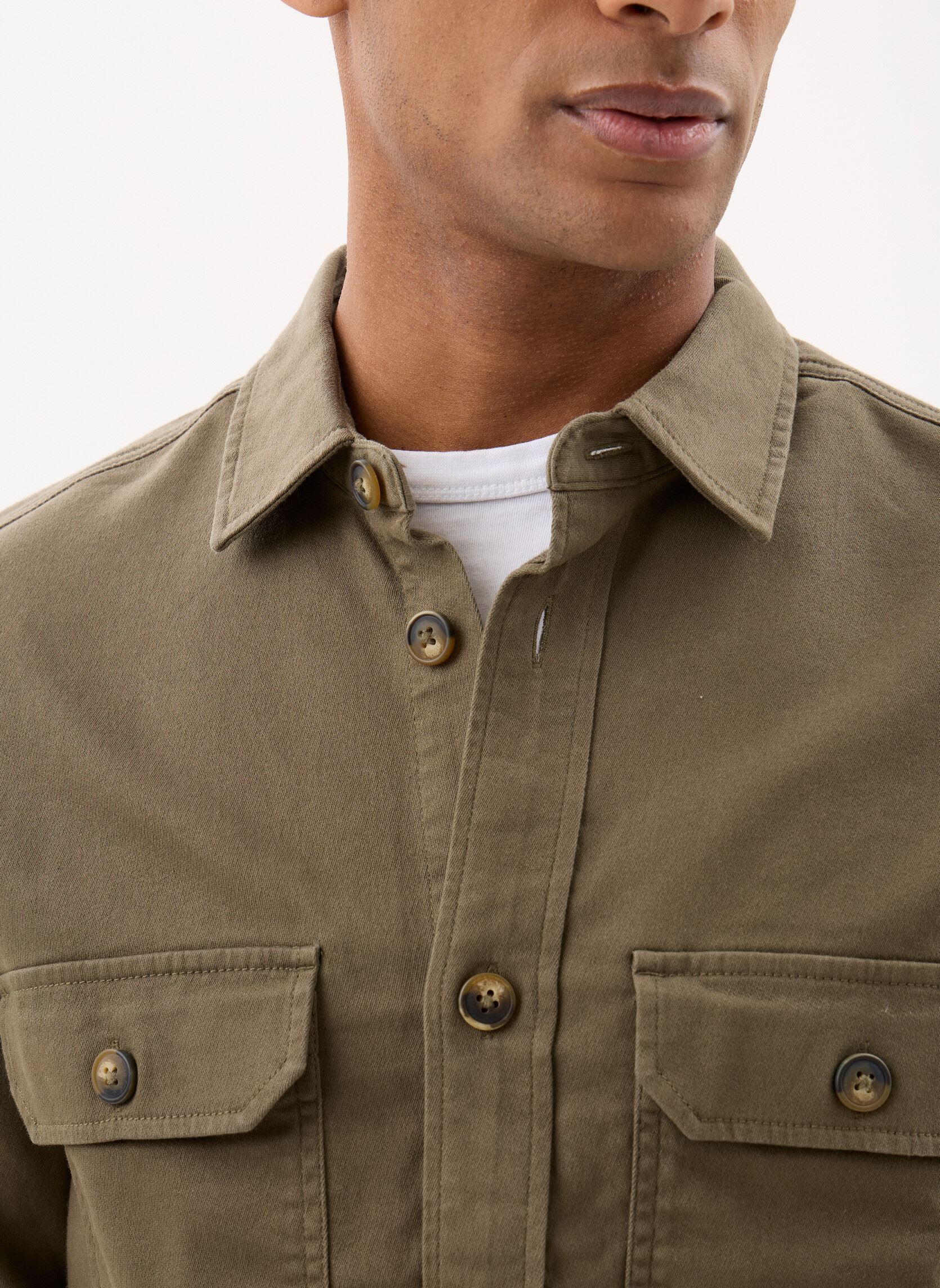 Vestes BEN homme vert Marvin&Co Vestes BEN homme vert SEA TURTLE