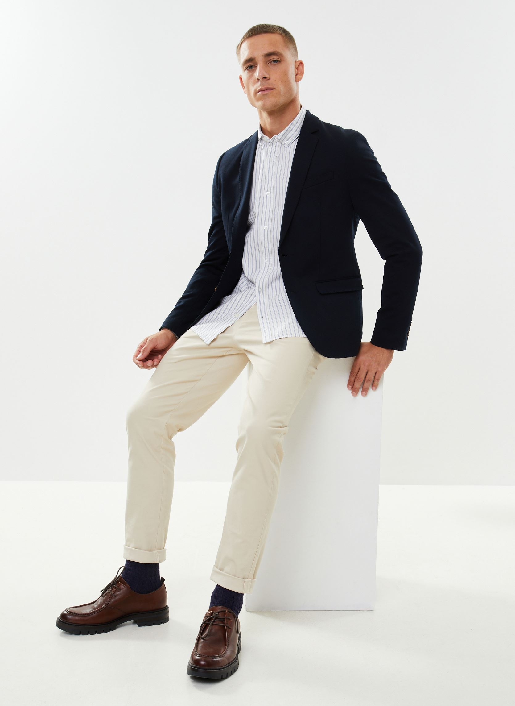 Vestes de costume VALERY homme bleu Marvin&Co Vestes de costume VALERY homme bleu SKY CAPTAIN