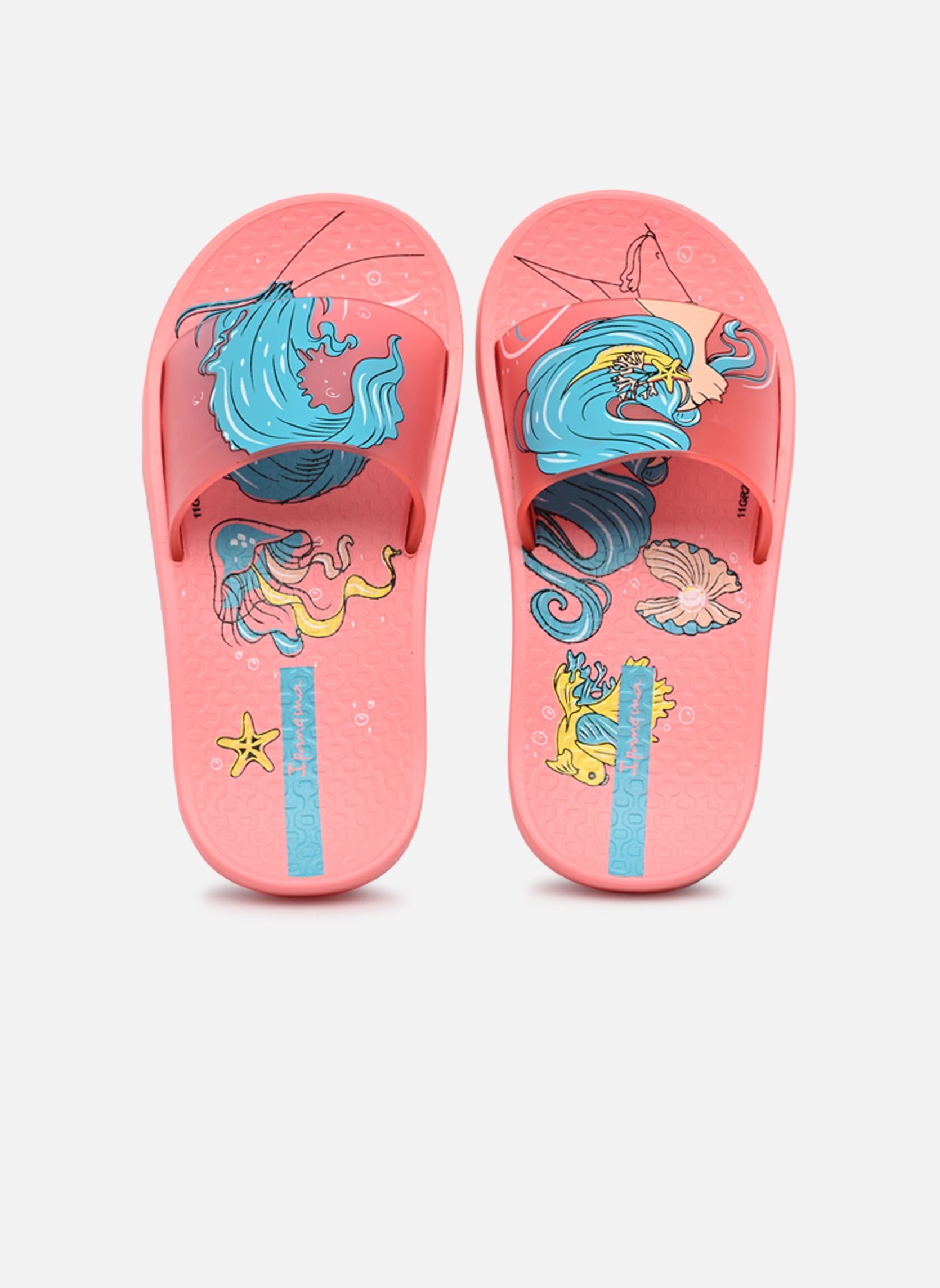 Chanclas y sandalias de baño Ipanema Urban IV Slide Kids niña rosa Ipanema Chanclas y sandalias de baño Ipanema Urban IV Slide Kids niña rosa PINK/BLUE/YELLOW