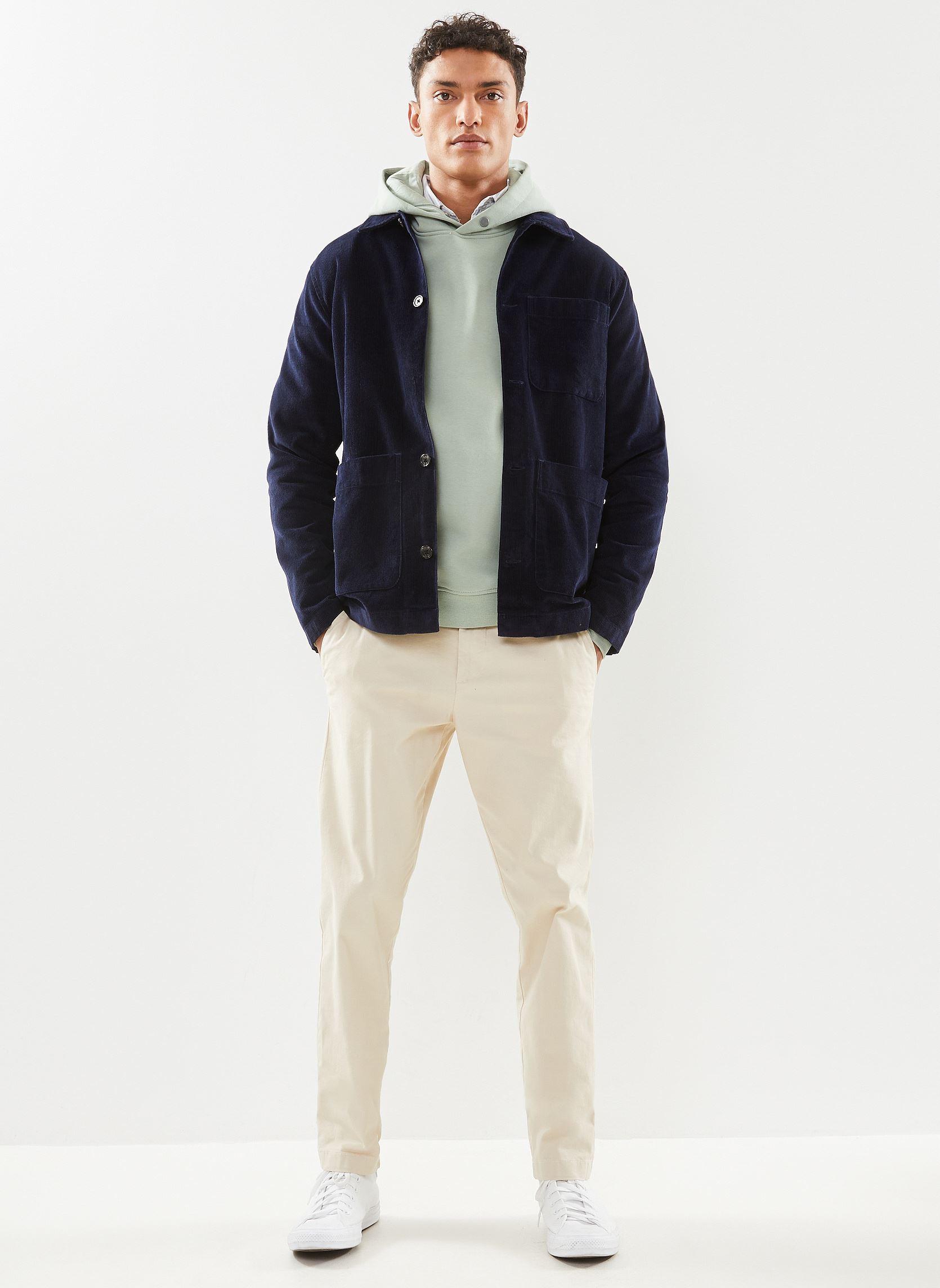 Pantalons chino PASCAL homme beige Marvin&Co Pantalons chino PASCAL homme beige SUMMER SAND
