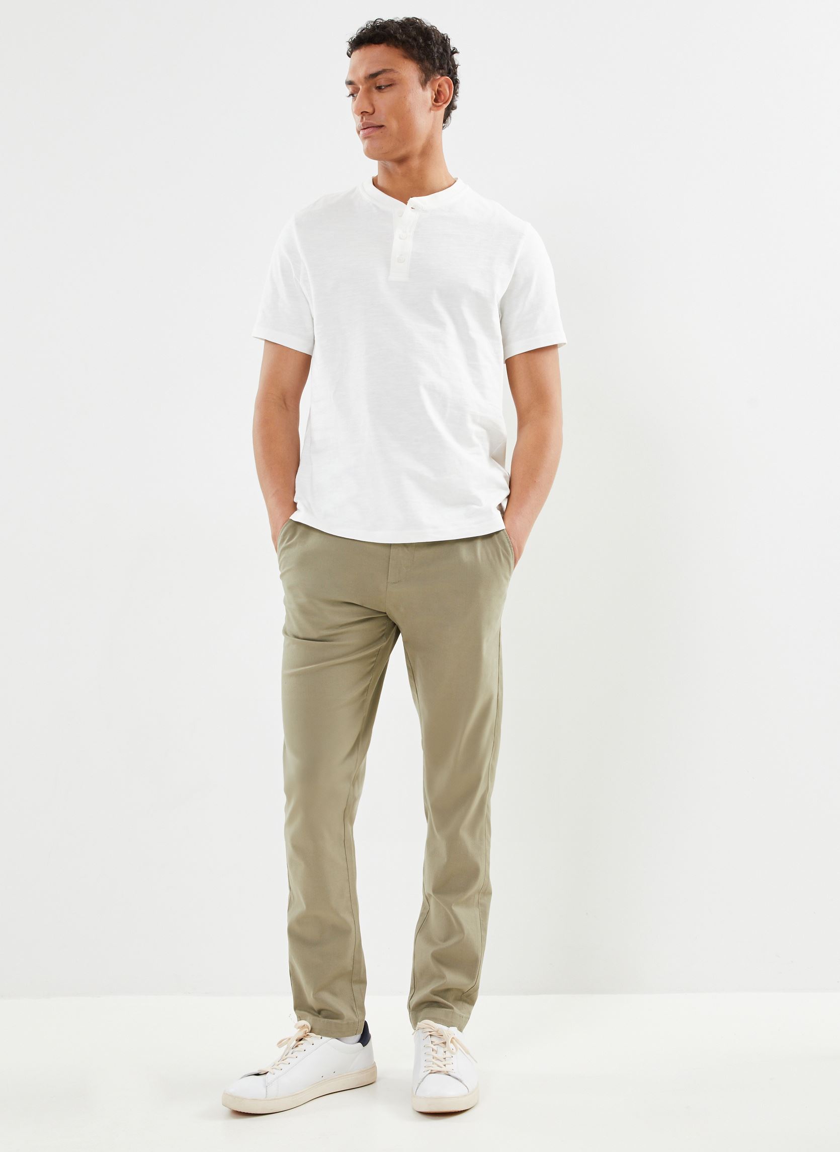 Chino-Hosen PASCAL herren grün Marvin&Co Chino-Hosen PASCAL herren grün VETIVER