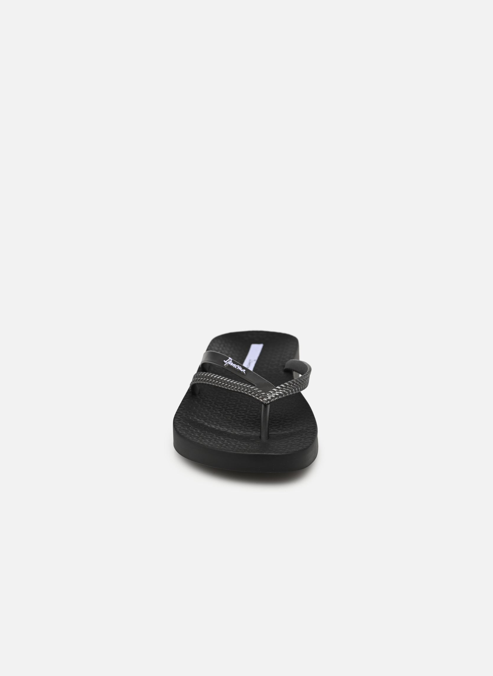 Slippers Ipanema Bossa Soft V Fem dames zwart Ipanema Slippers Ipanema Bossa Soft V Fem dames zwart Black/silver
