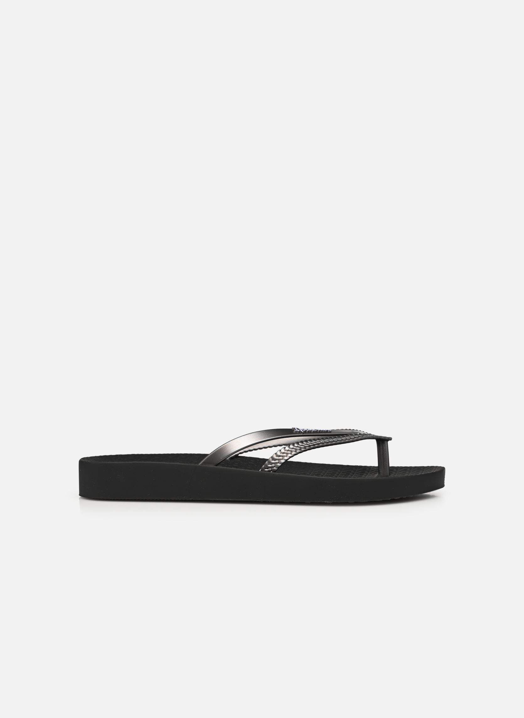 Slippers Ipanema Bossa Soft V Fem dames zwart Ipanema Slippers Ipanema Bossa Soft V Fem dames zwart Black/silver