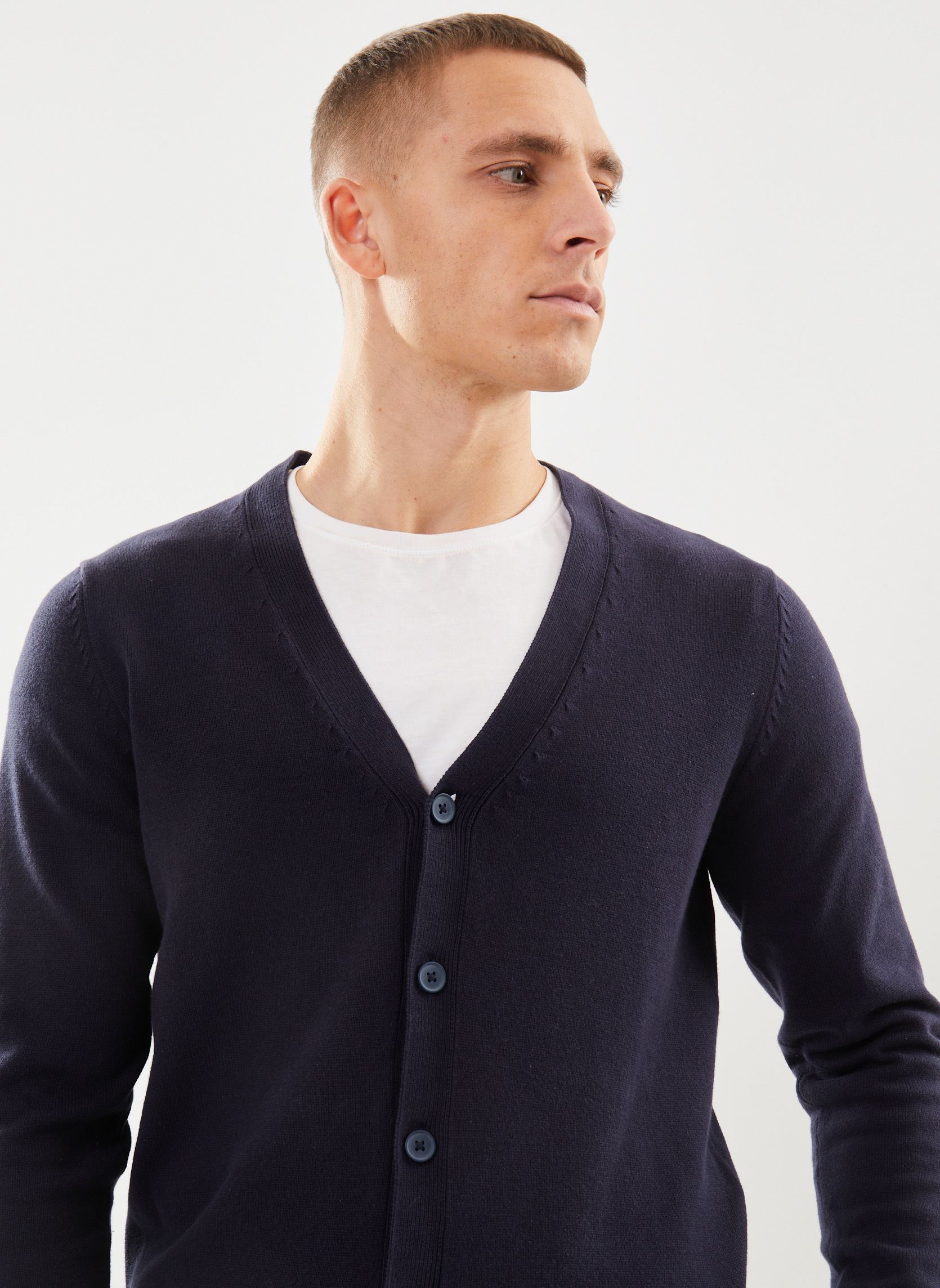 Gilet KASPIA uomo blu Marvin&Co Gilet KASPIA uomo blu SKY CAPTAIN
