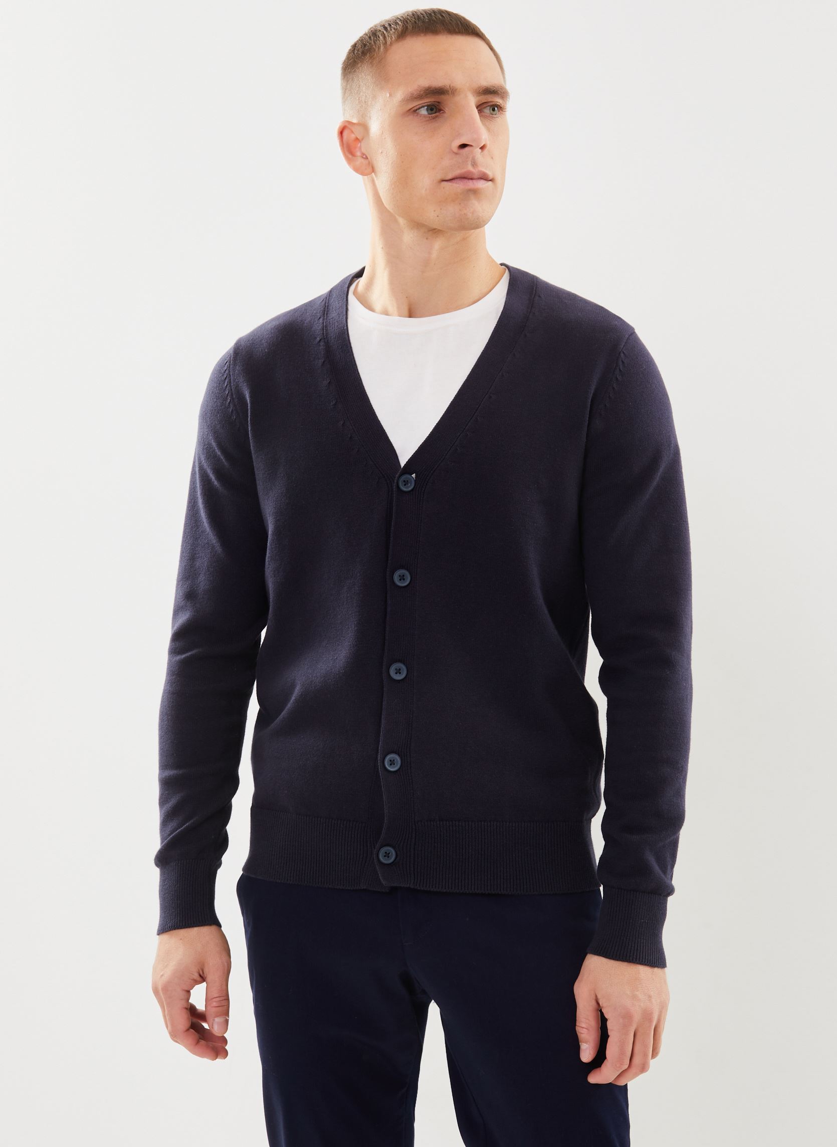 Gilet KASPIA uomo blu Marvin&Co Gilet KASPIA uomo blu SKY CAPTAIN