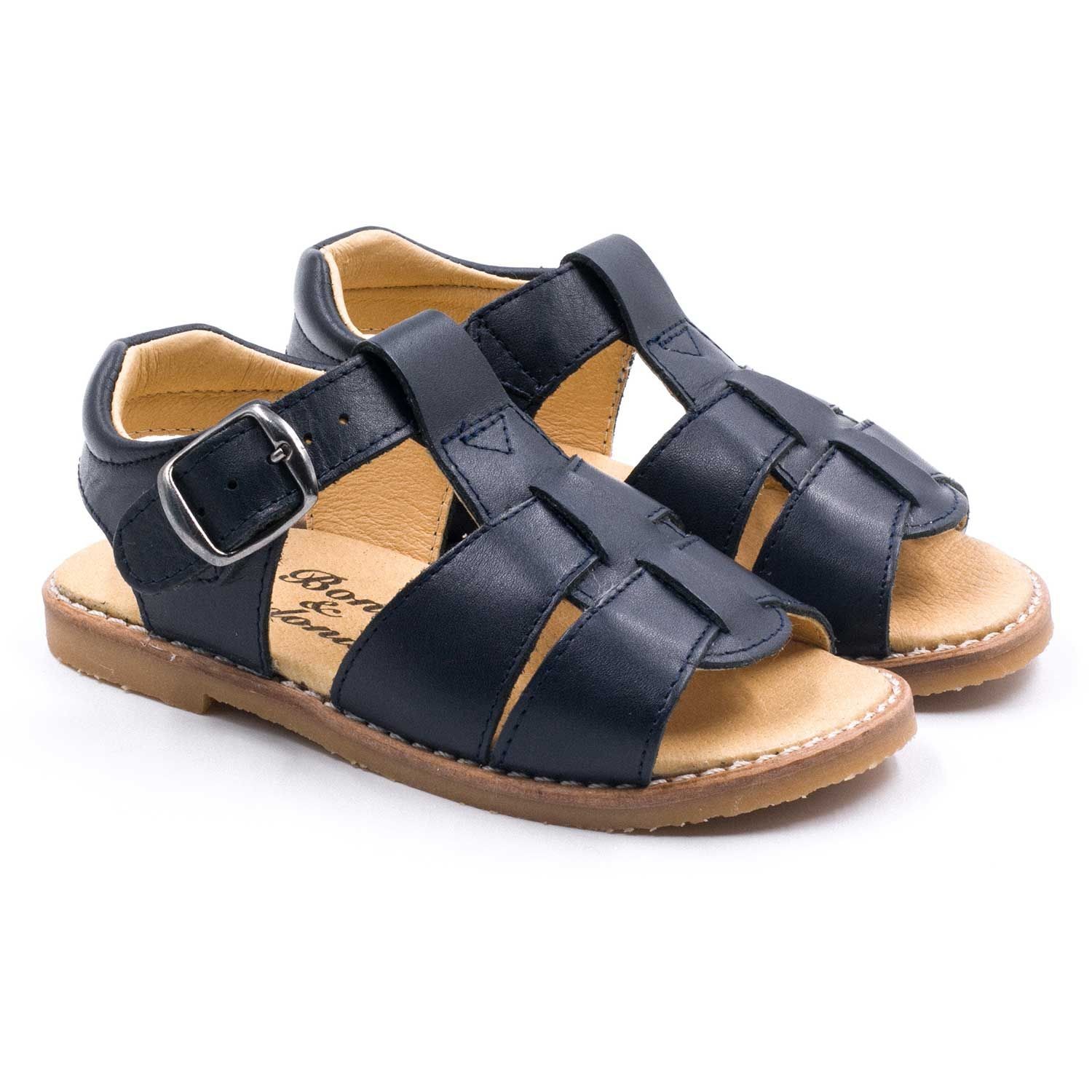 Sandales Sandales garçon - sandales enfant garçon bleu Boni & Sidonie Sandales Sandales garçon - sandales enfant garçon bleu Bleu