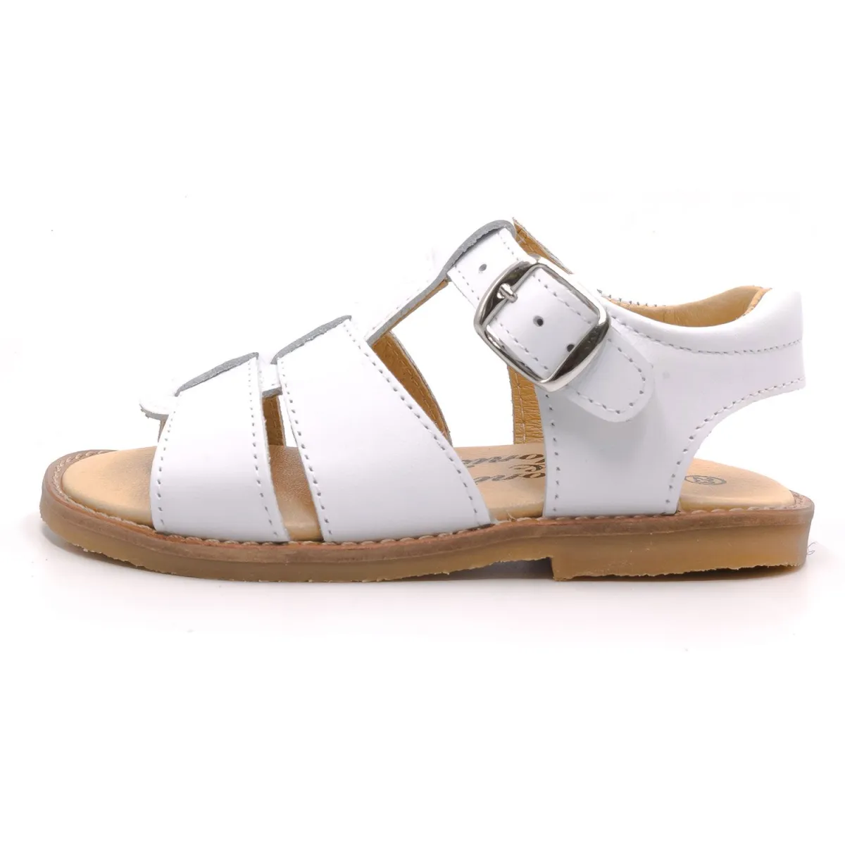 Sandales Sandale bebe garçon blanc Boni & Sidonie Sandales Sandale bebe garçon blanc Blanc
