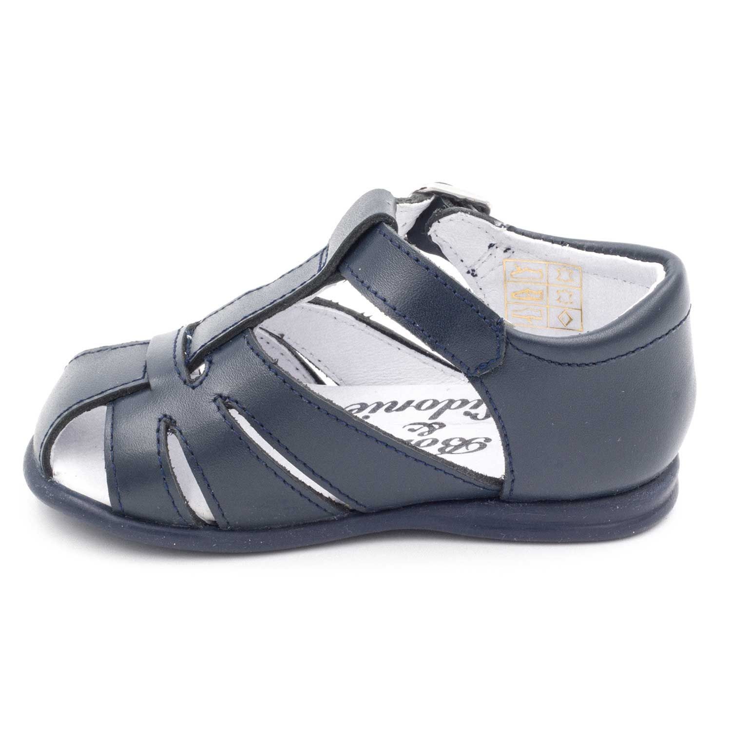 Sandales Sandale bebe garçon bleu Boni & Sidonie Sandales Sandale bebe garçon bleu Bleu
