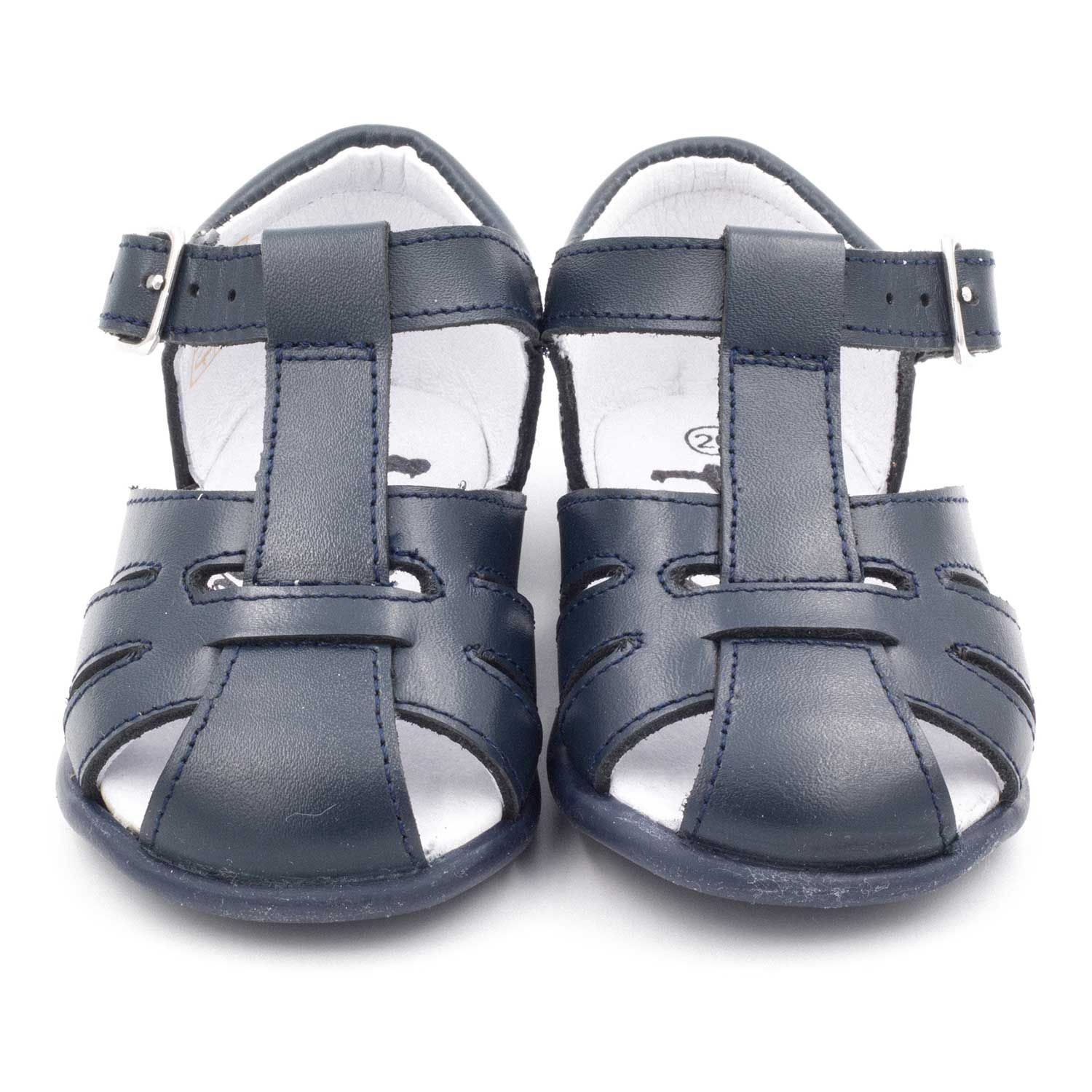 Sandales Sandale bebe garçon bleu Boni & Sidonie Sandales Sandale bebe garçon bleu Bleu