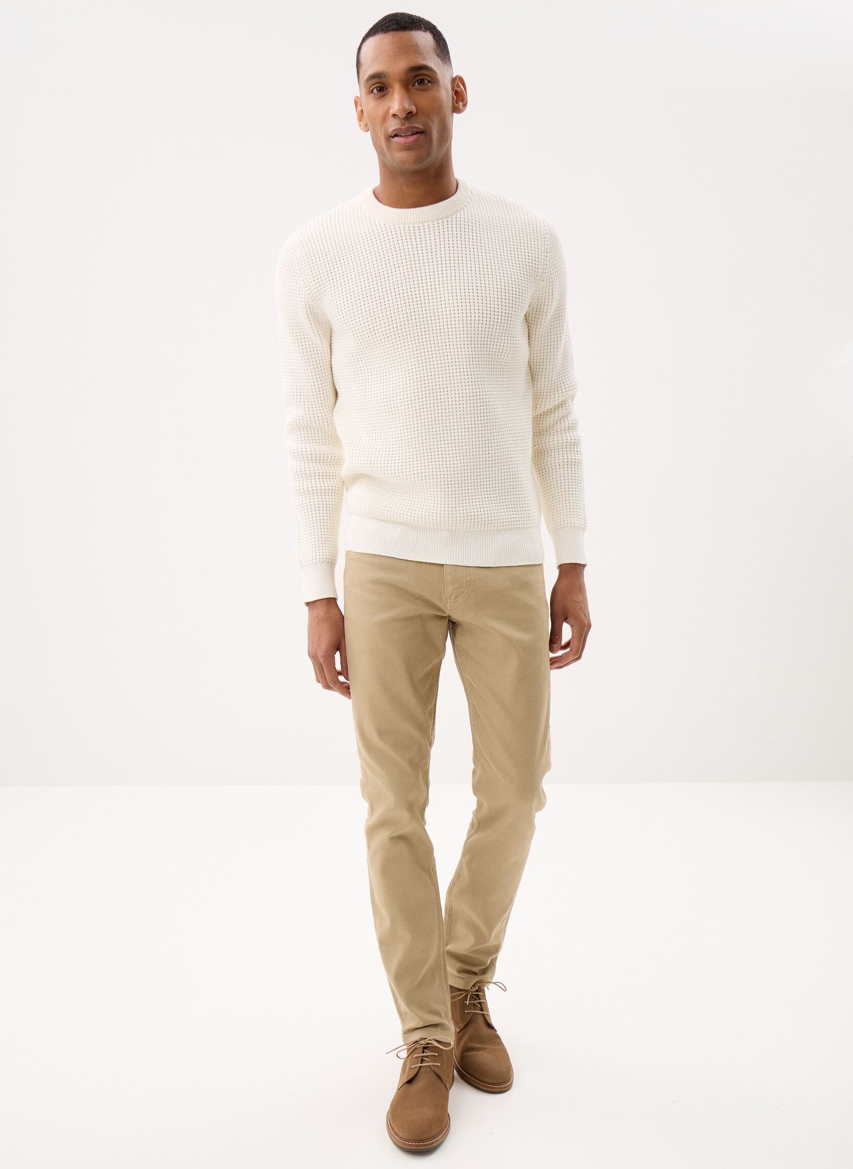 Slim Fit Hosen PAUL herren beige Marvin&Co Slim Fit Hosen PAUL herren beige FIELDS OF RYE