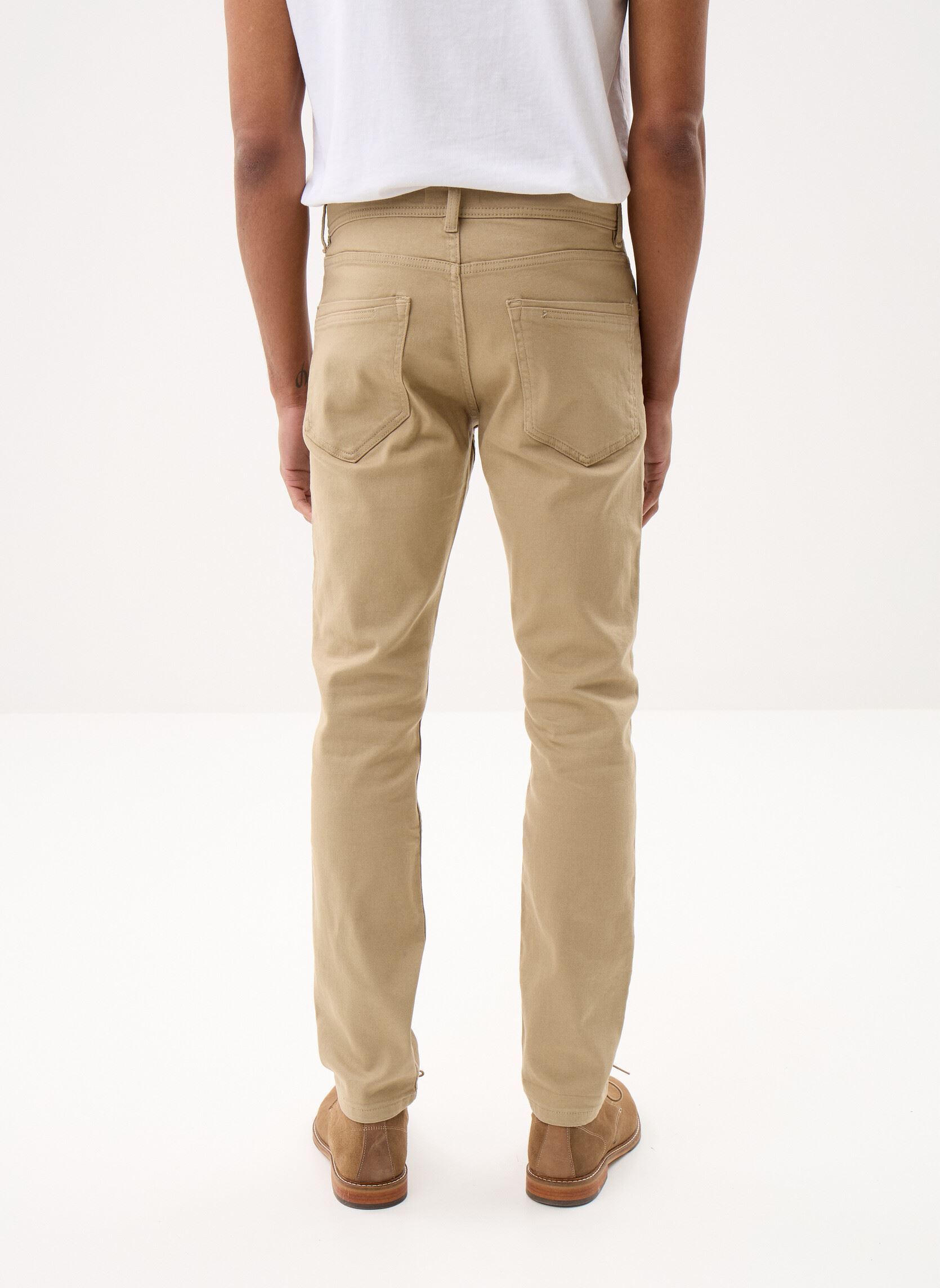 Slim Fit Hosen PAUL herren beige Marvin&Co Slim Fit Hosen PAUL herren beige FIELDS OF RYE