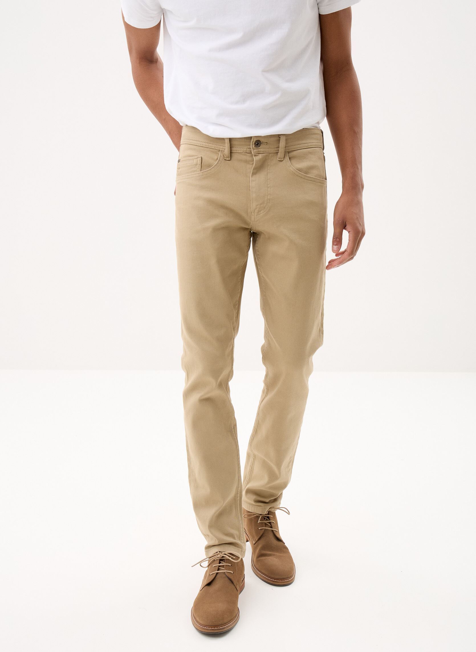 Slim Fit Hosen PAUL herren beige Marvin&Co Slim Fit Hosen PAUL herren beige FIELDS OF RYE