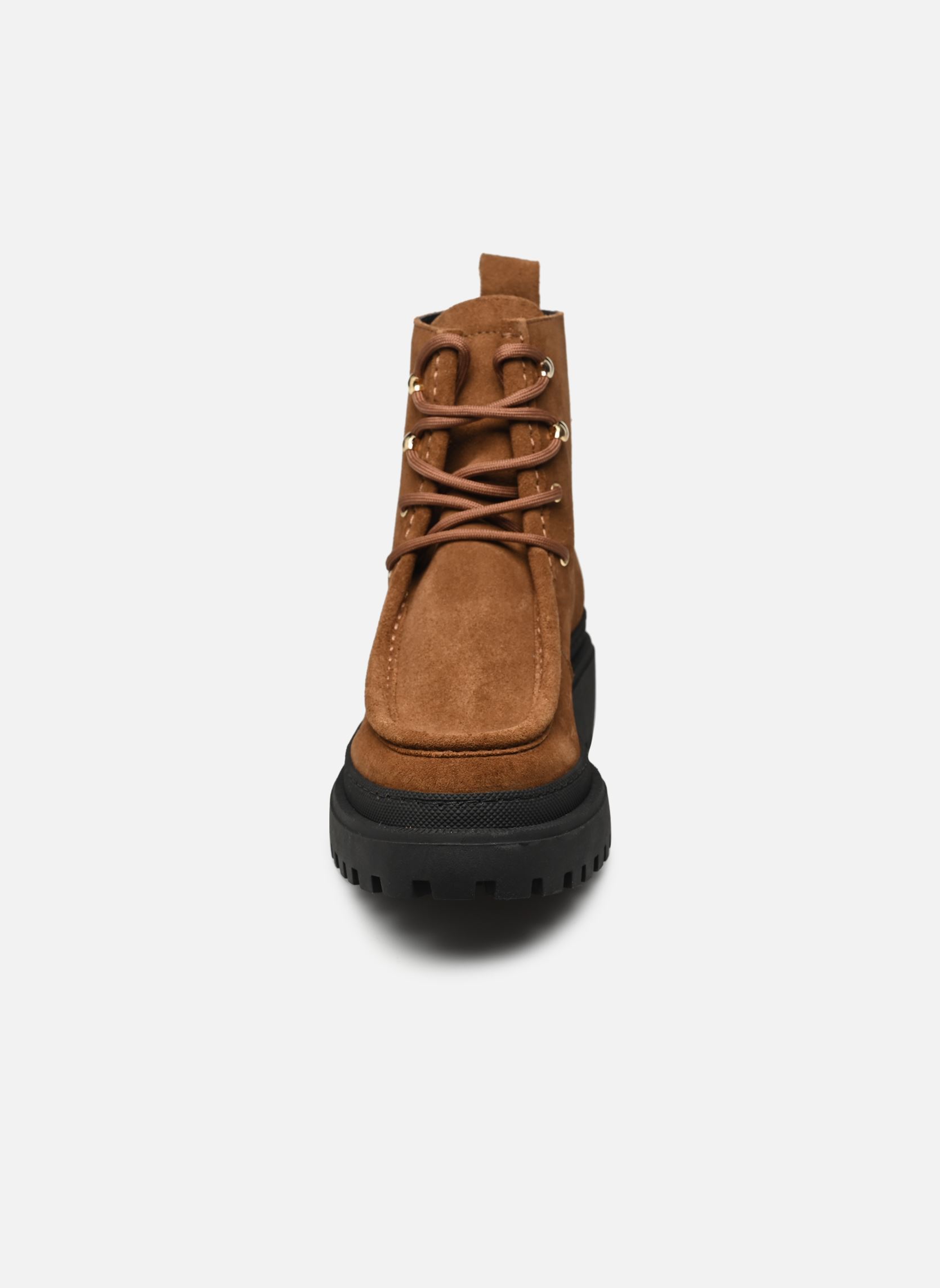 Geschnürte Stiefeletten Luca damen schwarz Made By Sarenza Geschnürte Stiefeletten Luca damen schwarz TAUPE SMUFF A153