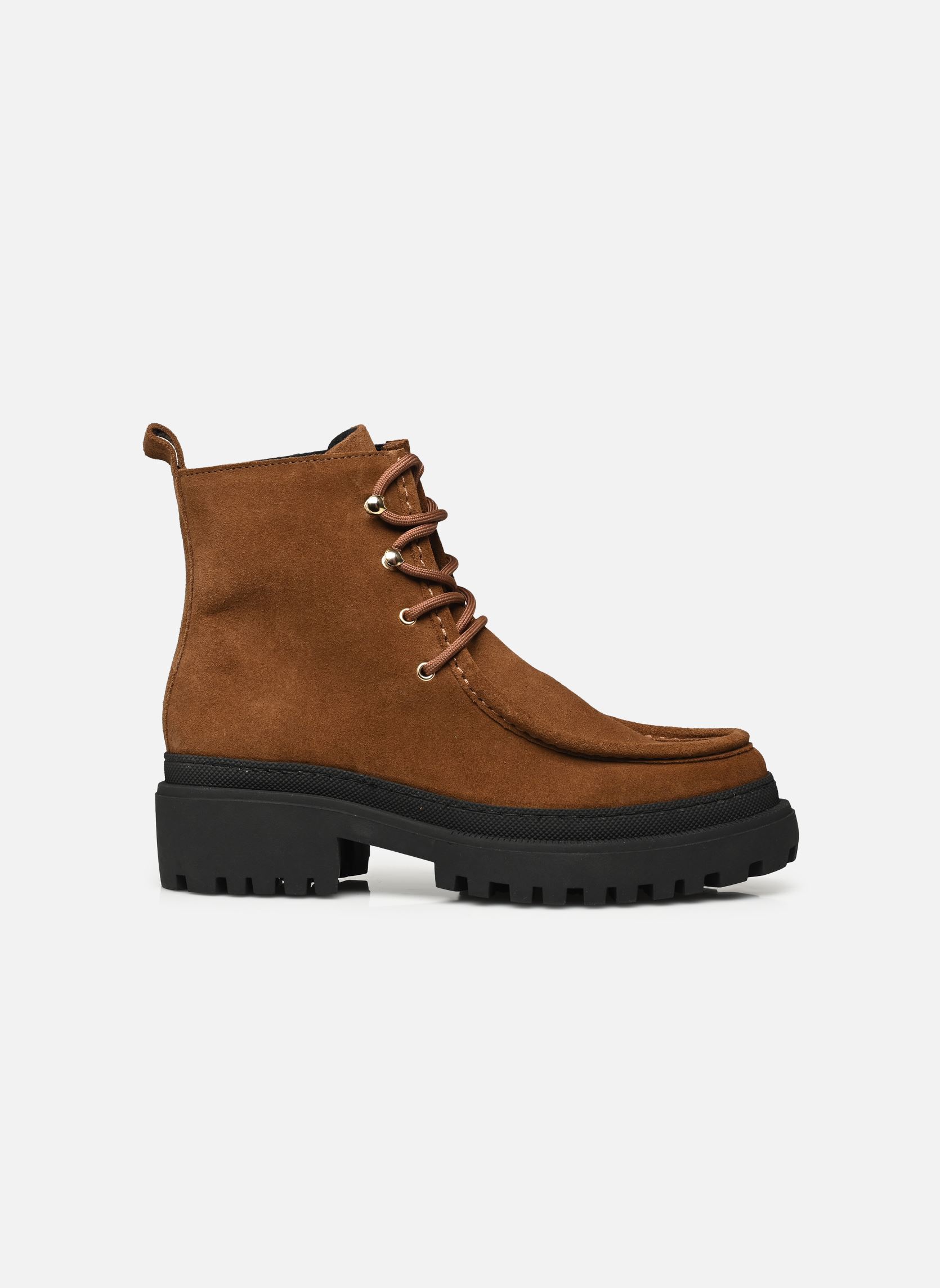 Geschnürte Stiefeletten Luca damen schwarz Made By Sarenza Geschnürte Stiefeletten Luca damen schwarz TAUPE SMUFF A153