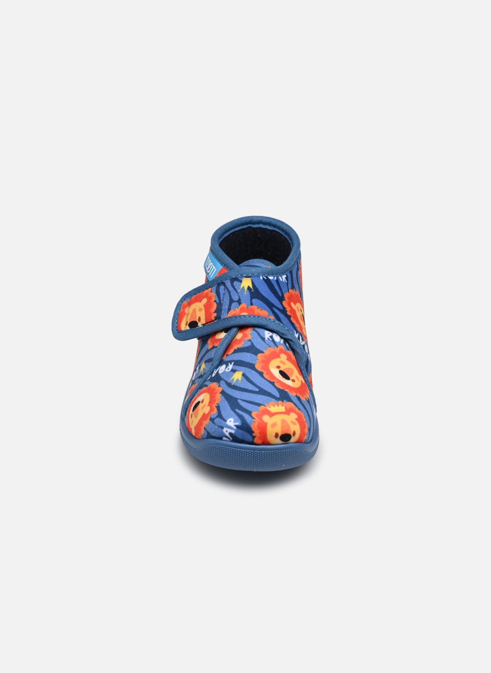 Chaussons GALIA1 0121 SIMBA garçon bleu Tooti Chaussons GALIA1 0121 SIMBA garçon bleu LAVANDE
