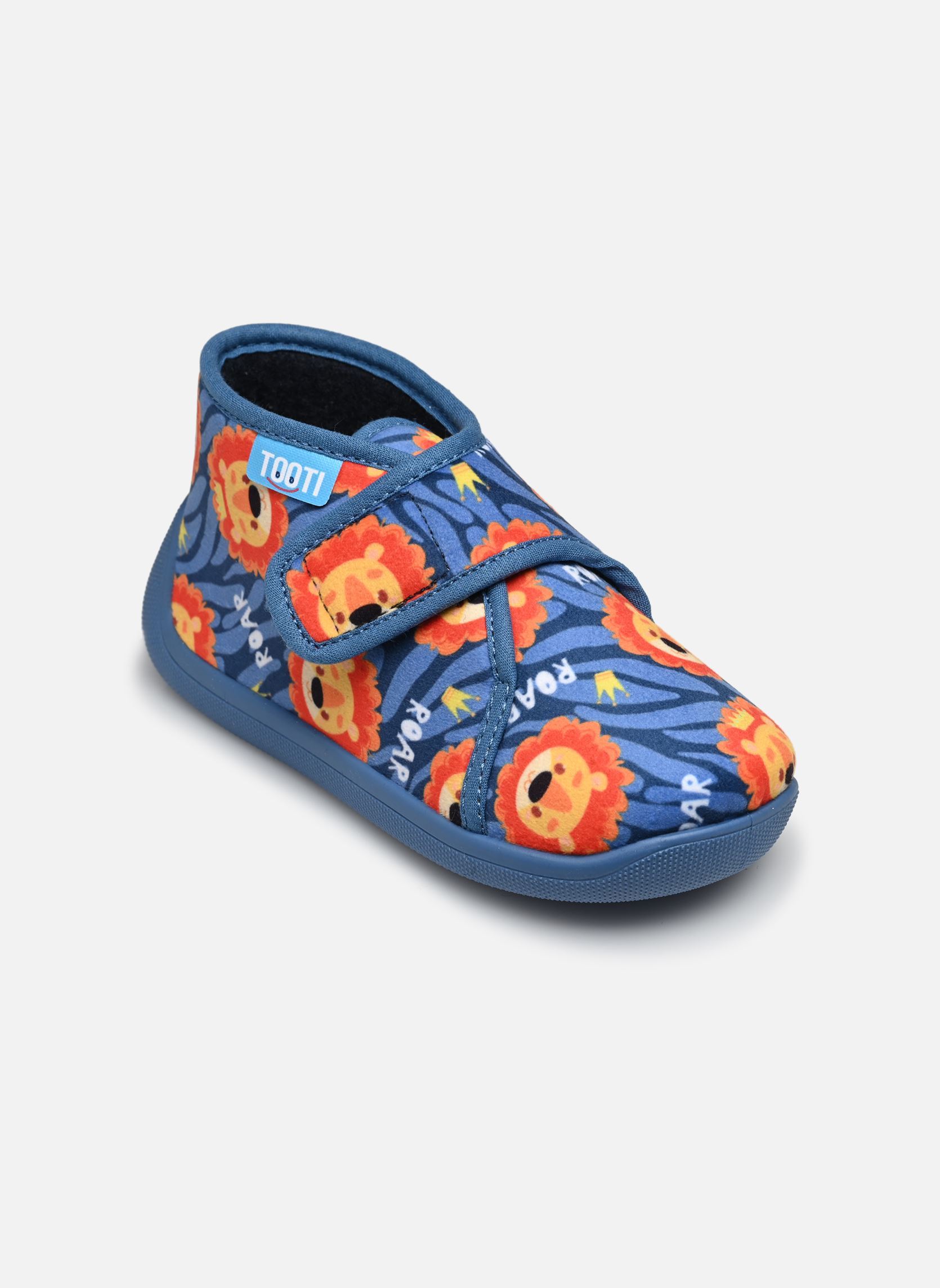Chaussons GALIA1 0121 SIMBA garçon bleu Tooti Chaussons GALIA1 0121 SIMBA garçon bleu LAVANDE