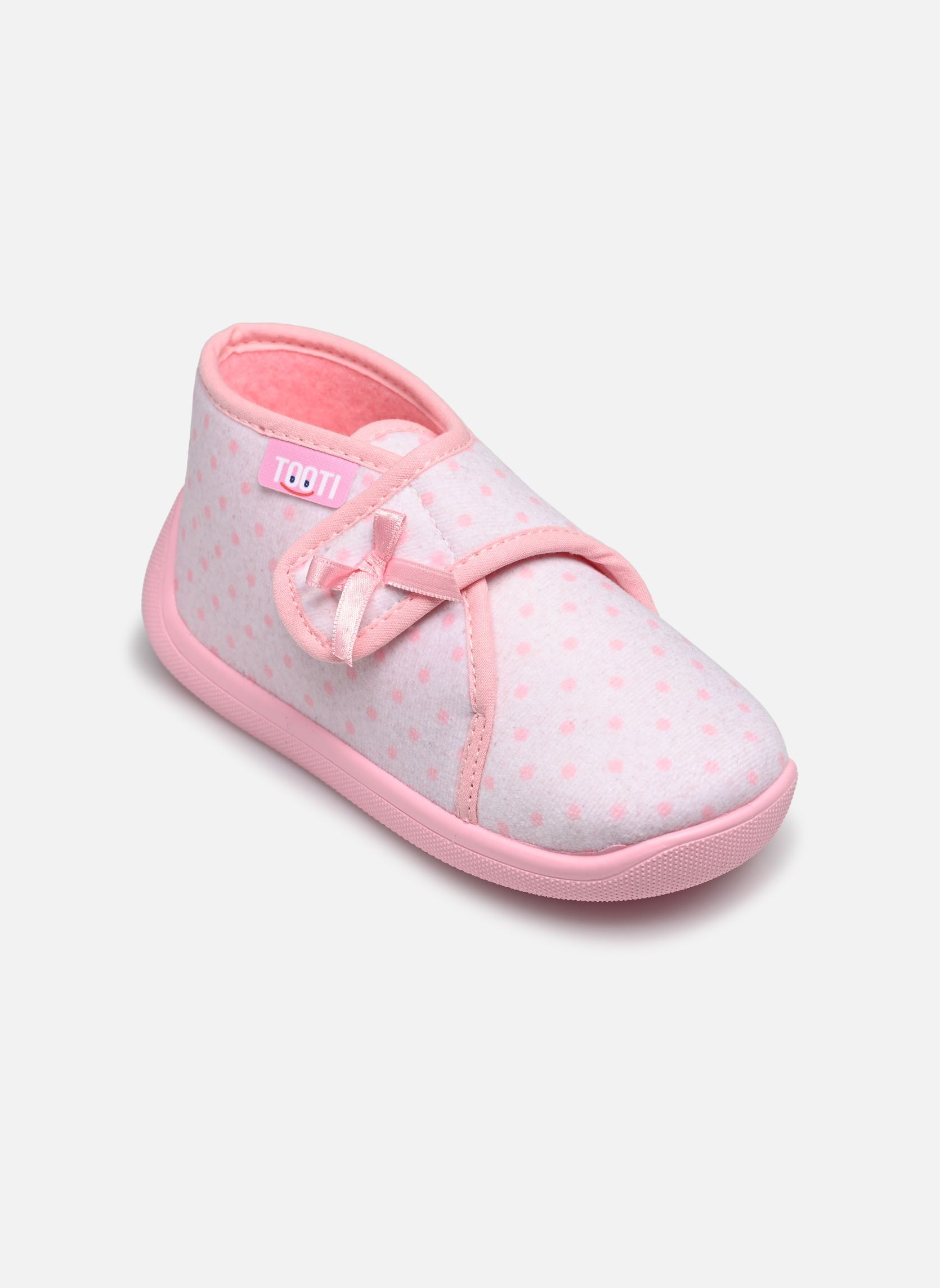 Chaussons GALIA EC1 0166 TIPOIS/EC100 fille rose Tooti Chaussons GALIA EC1 0166 TIPOIS/EC100 fille rose BEIGE ROSE