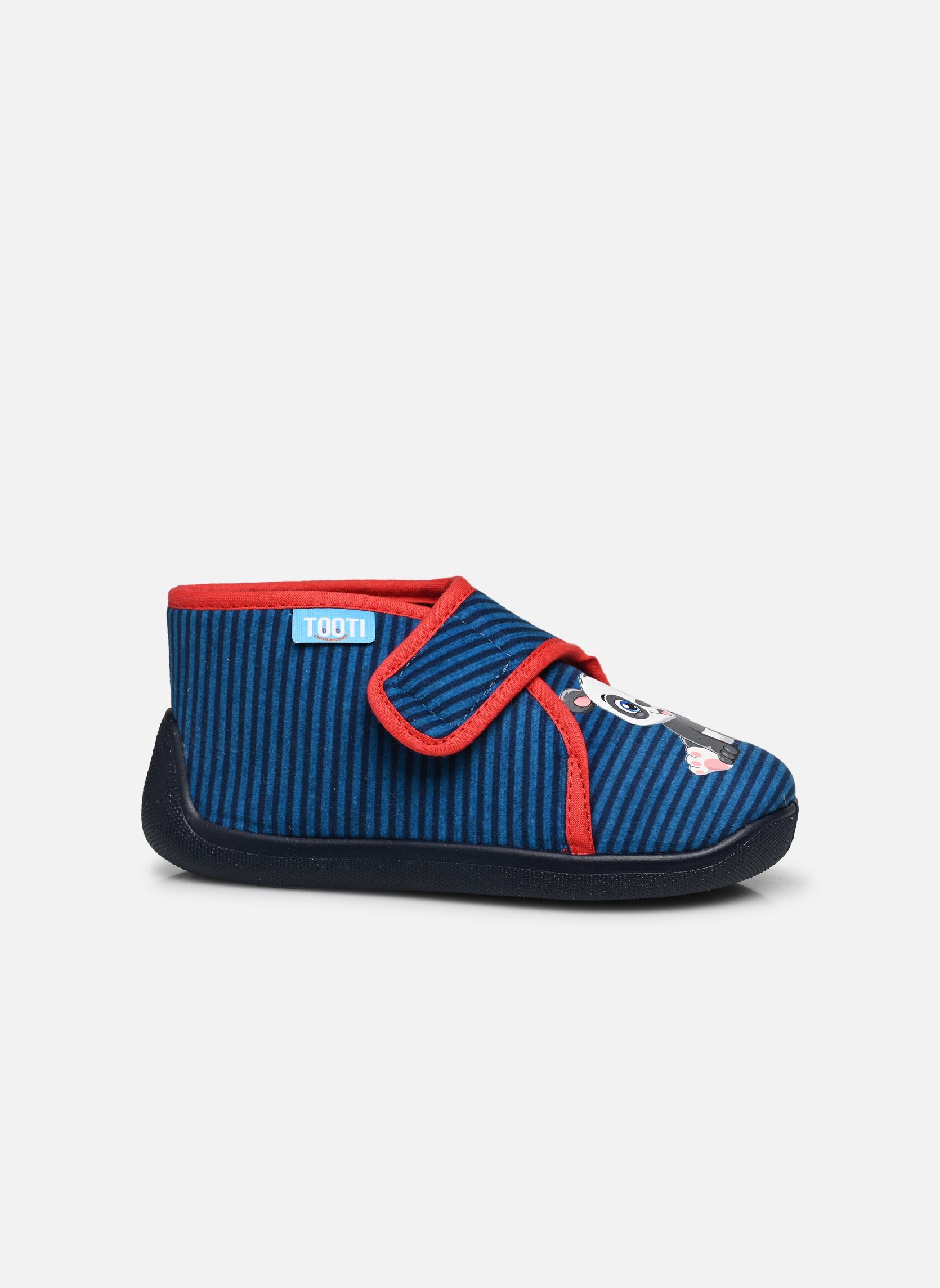 Hausschuhe GALIA TR1 0167 MICRO22/TR1109 jungen blau Tooti Hausschuhe GALIA TR1 0167 MICRO22/TR1109 jungen blau MARINE/PETROLE