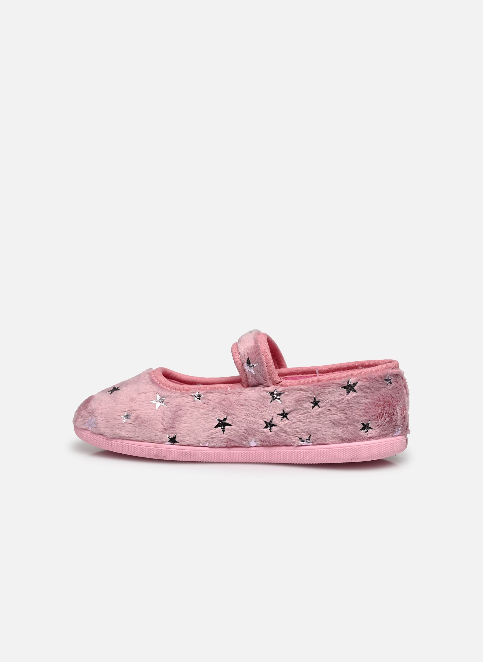 Hausschuhe SIDALE1 0155 NUT mädchen rosa Tooti Hausschuhe SIDALE1 0155 NUT mädchen rosa VIEUX ROSE