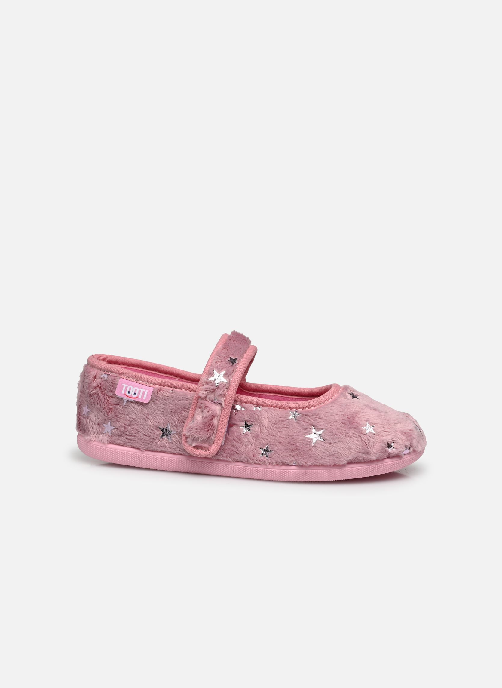 Hausschuhe SIDALE1 0155 NUT mädchen rosa Tooti Hausschuhe SIDALE1 0155 NUT mädchen rosa VIEUX ROSE